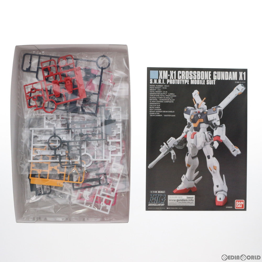 【中古即納】[PTM] HGUC 1/144 XM-X1 クロスボーン・ガンダムX1 機動戦士クロスボーン・ガンダム プラモデル(0193828) バンダイ(20141130)