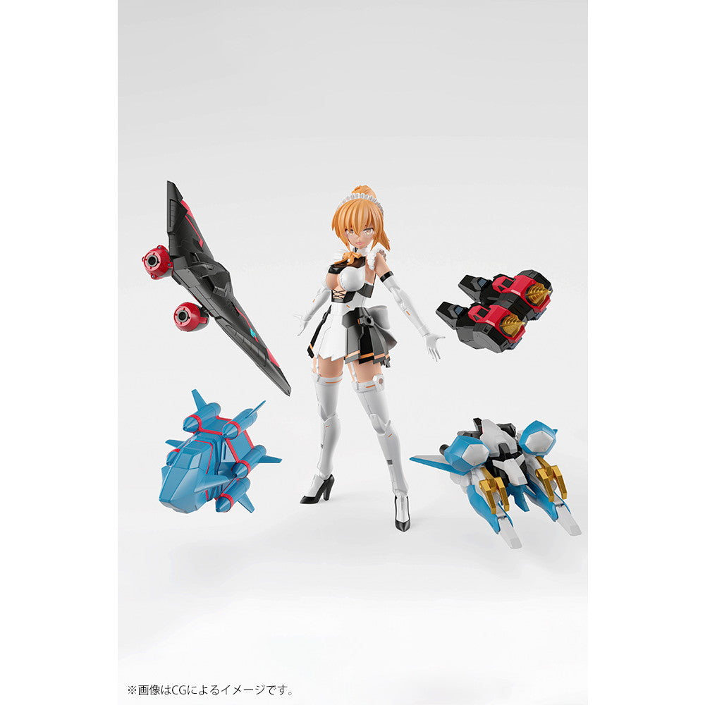 【中古即納】[PTM] フレームアームズ・ガール クロスフレーム・ガール ガオファイガー 勇者王ガオガイガーFINAL プラモデル(CG006) コトブキヤ(20241228)