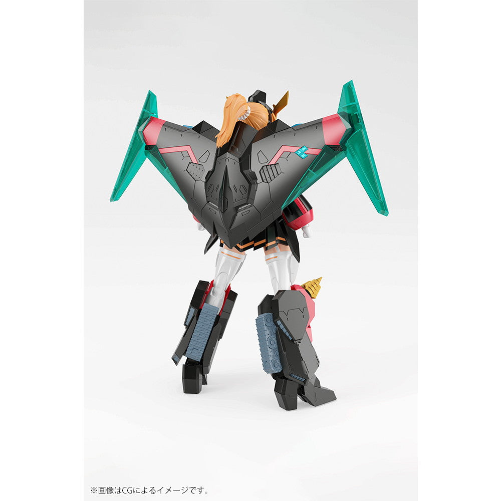 【中古即納】[PTM] フレームアームズ・ガール クロスフレーム・ガール ガオファイガー 勇者王ガオガイガーFINAL プラモデル(CG006) コトブキヤ(20241228)