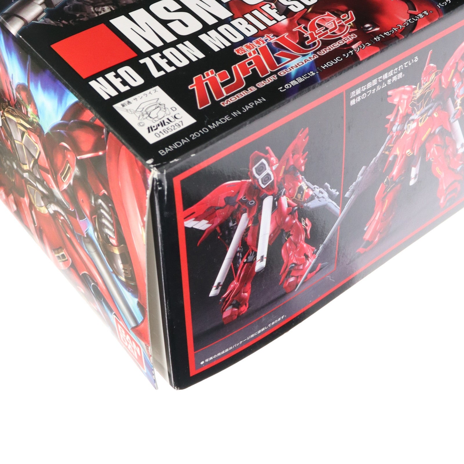 【中古即納】[PTM] HGUC 1/144 MSN-06S シナンジュ 機動戦士ガンダムUC(ユニコーン) シリーズ No.116 プラモデル(0165297) バンダイ(20170610)