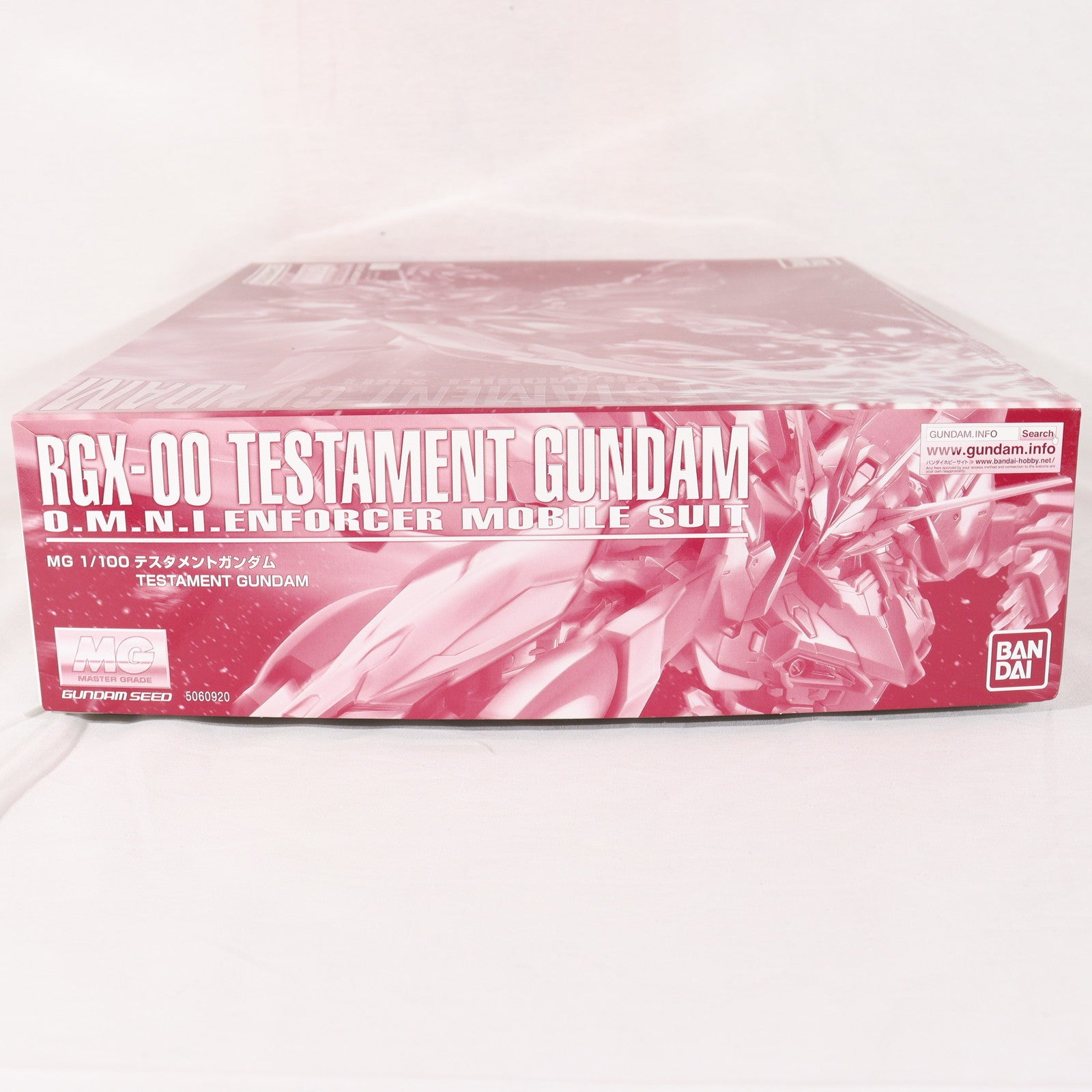 【中古即納】[PTM] プレミアムバンダイ限定 MG 1/100 ZGMF-X12A/RGX-00 テスタメントガンダム 機動戦士ガンダムSEED DESTINY ASTRAY(シード デスティニー アストレイ) プラモデル(5060920) バンダイスピリッツ(20201015)