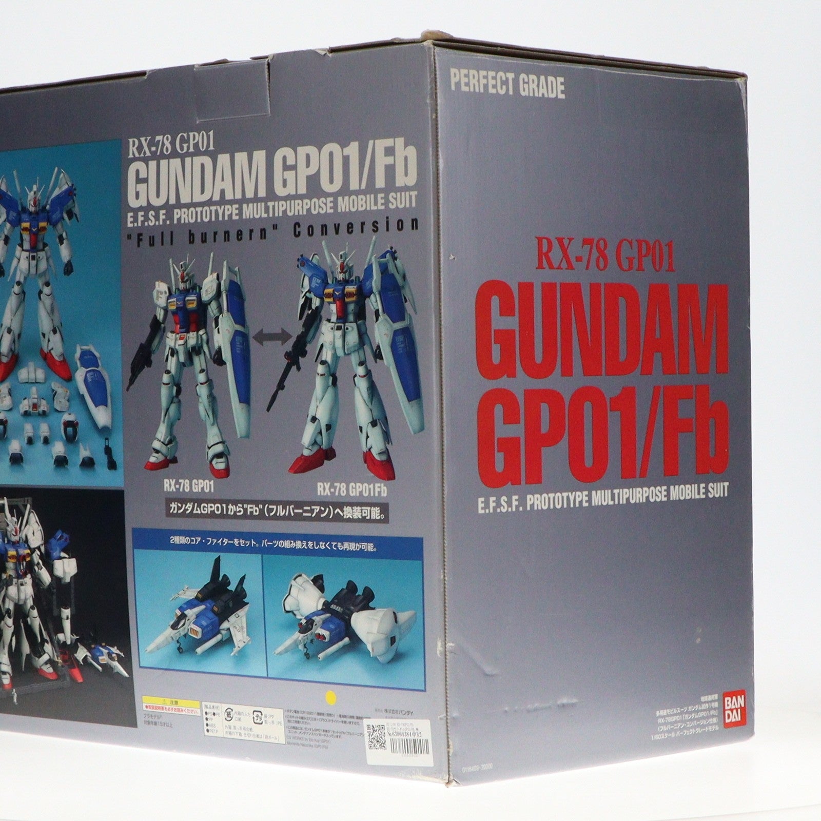 【中古即納】[PTM] PG 1/60 RX-78GP01/Fb RX-78ガンダムGP01/FB 機動戦士ガンダム0083 STARDUST MEMORY(スターダストメモリー) プラモデル(0116409) バンダイ(20031130)