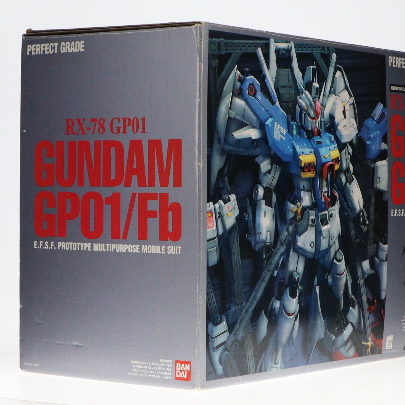 【中古即納】[PTM] PG 1/60 RX-78GP01/Fb RX-78ガンダムGP01/FB 機動戦士ガンダム0083 STARDUST MEMORY(スターダストメモリー) プラモデル(0116409) バンダイ(20031130)