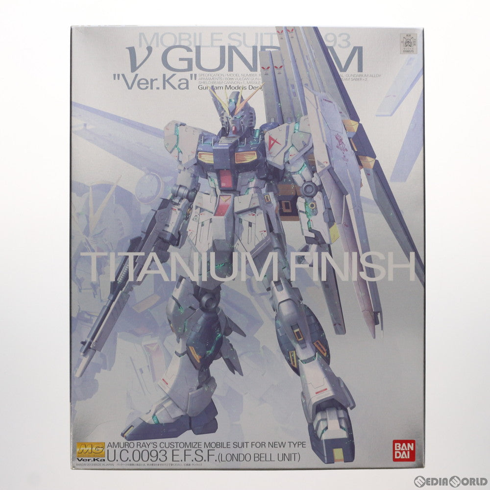 【中古即納】[PTM] MG 1/100 RX-93 νガンダム Ver.Ka チタニウムフィニッシュ 機動戦士ガンダム 逆襲のシャア プラモデル(0186575) バンダイ(20131130)