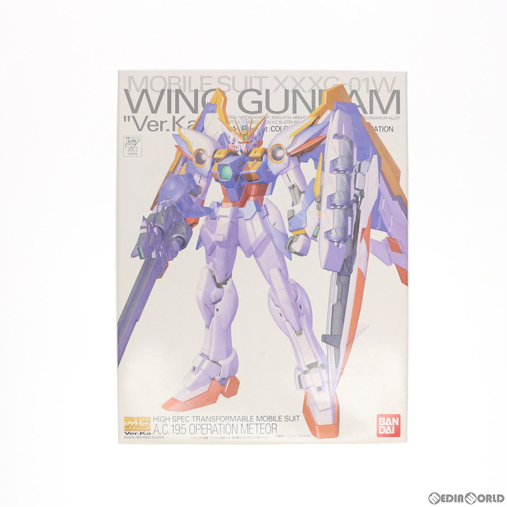 【中古即納】[PTM] MG 1/100 XXXG-01W ウイングガンダム(Ver.Ka) 新機動戦記ガンダムW(ウイング) プラモデル(0123714) バンダイ(20040331)