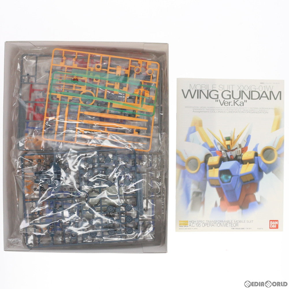 【中古即納】[PTM] MG 1/100 XXXG-01W ウイングガンダム(Ver.Ka) 新機動戦記ガンダムW(ウイング) プラモデル(0123714) バンダイ(20040331)