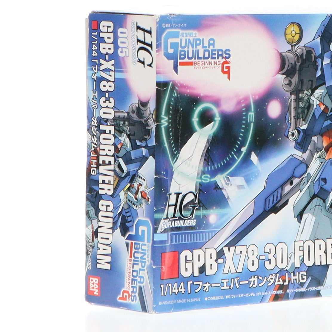 【中古即納】[PTM] HG 1/144 フォーエバーガンダム 模型戦士ガンプラビルダーズビギニングG プラモデル バンダイ(20171022)