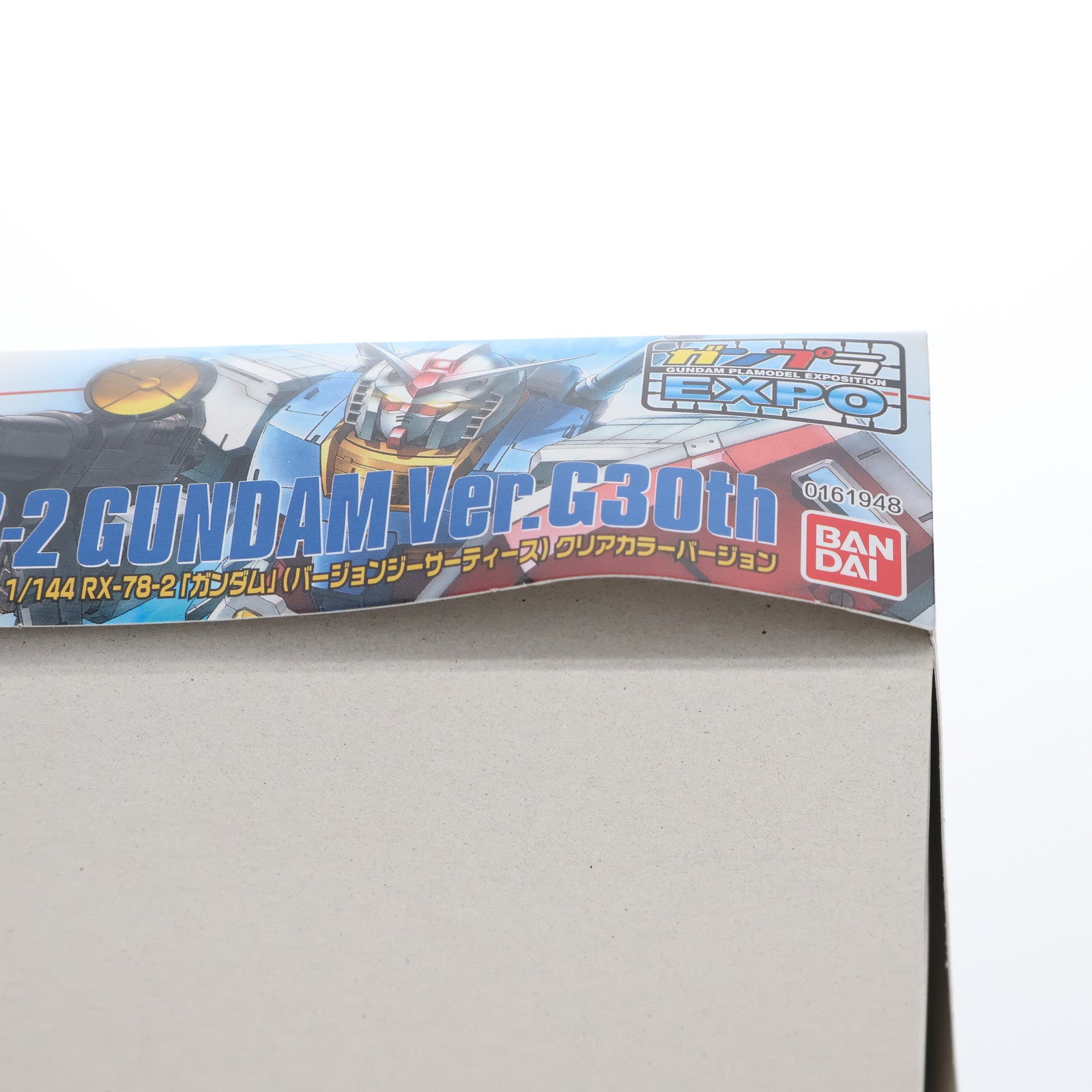 【中古即納】[PTM] ガンプラEXPO限定 HG 1/144 RX-78-2 ガンダム(Ver.G30th) クリアカラーバージョン 機動戦士ガンダム プラモデル(161948) バンダイ(19991231)