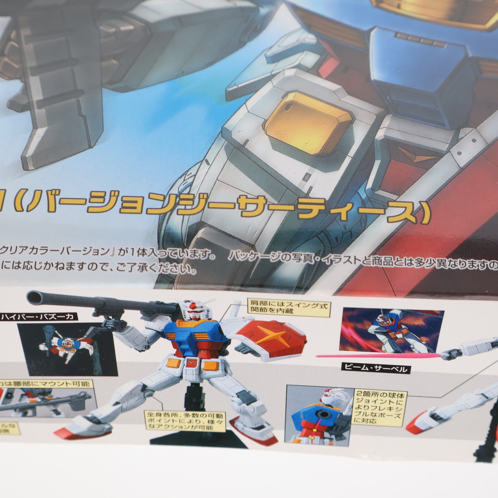 【中古即納】[PTM] ガンプラEXPO限定 HG 1/144 RX-78-2 ガンダム(Ver.G30th) クリアカラーバージョン 機動戦士ガンダム プラモデル(161948) バンダイ(19991231)