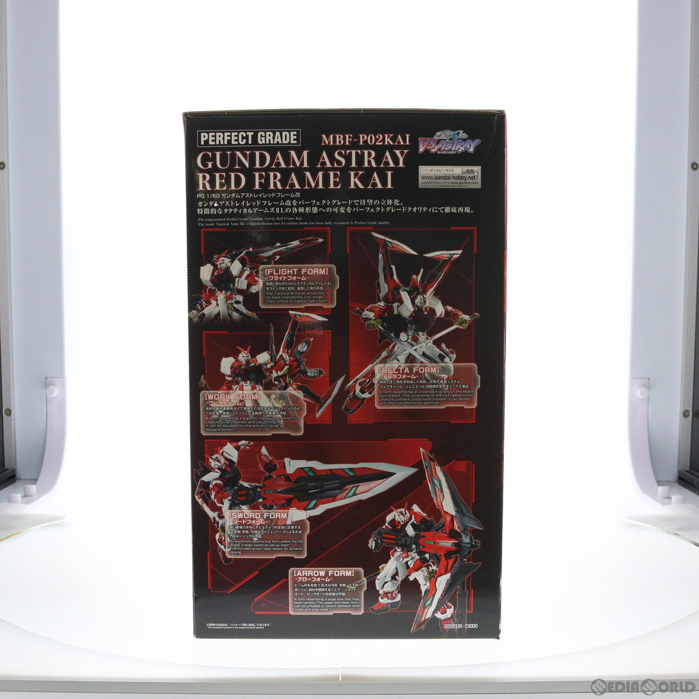 【中古即納】[PTM] プレミアムバンダイ限定 PG 1/60 MBF-P02KAI ガンダムアストレイ レッドフレーム改 機動戦士ガンダムSEED VS ASTRAY(シードヴァーサスアストレイ) プラモデル(0228335) バンダイ(20180630)