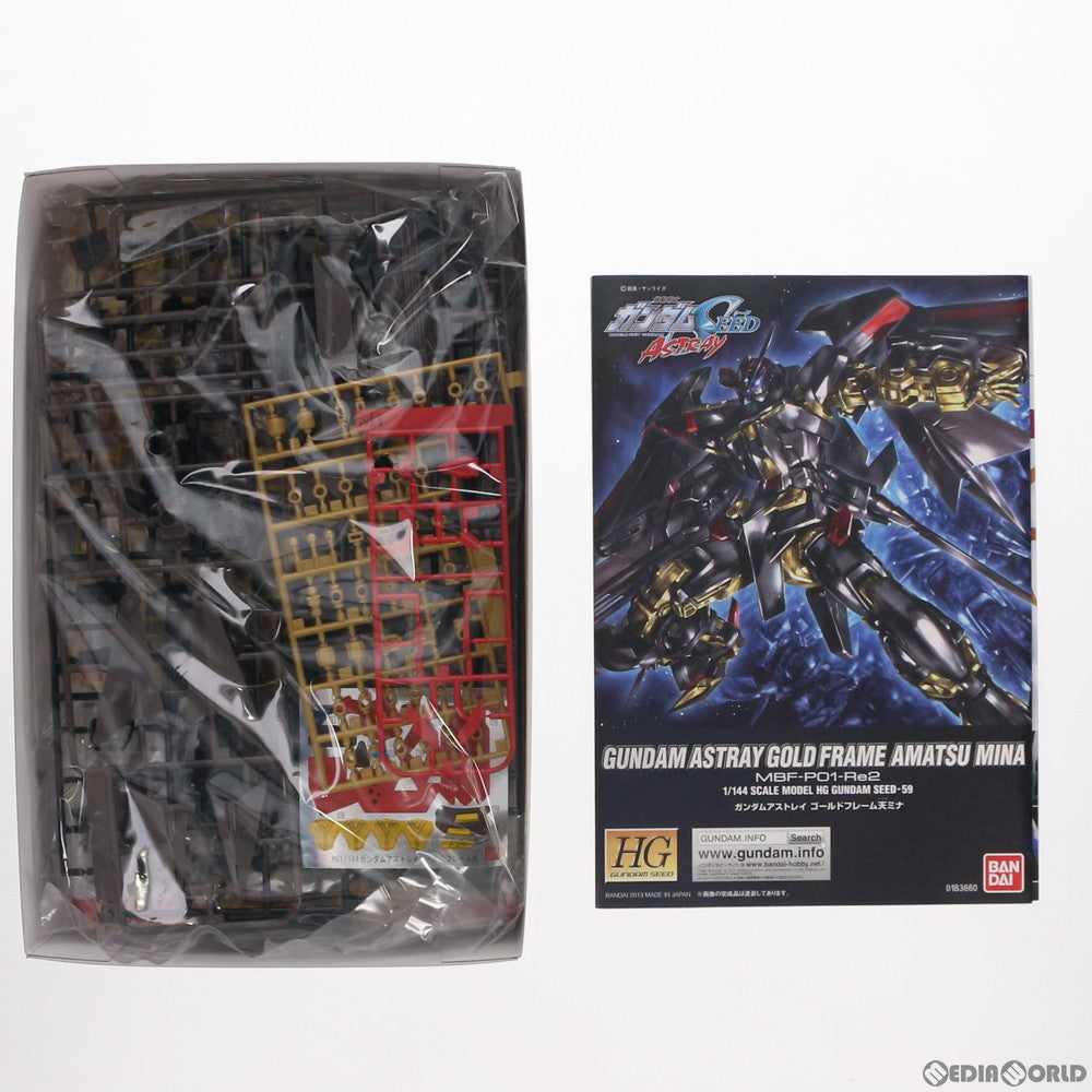 【中古即納】[PTM] HG 1/144 ガンダムアストレイ ゴールドフレーム アマツミナ 機動戦士ガンダムSEED ASTRAY(シード アストレイ) プラモデル(836601) バンダイ(20181003)