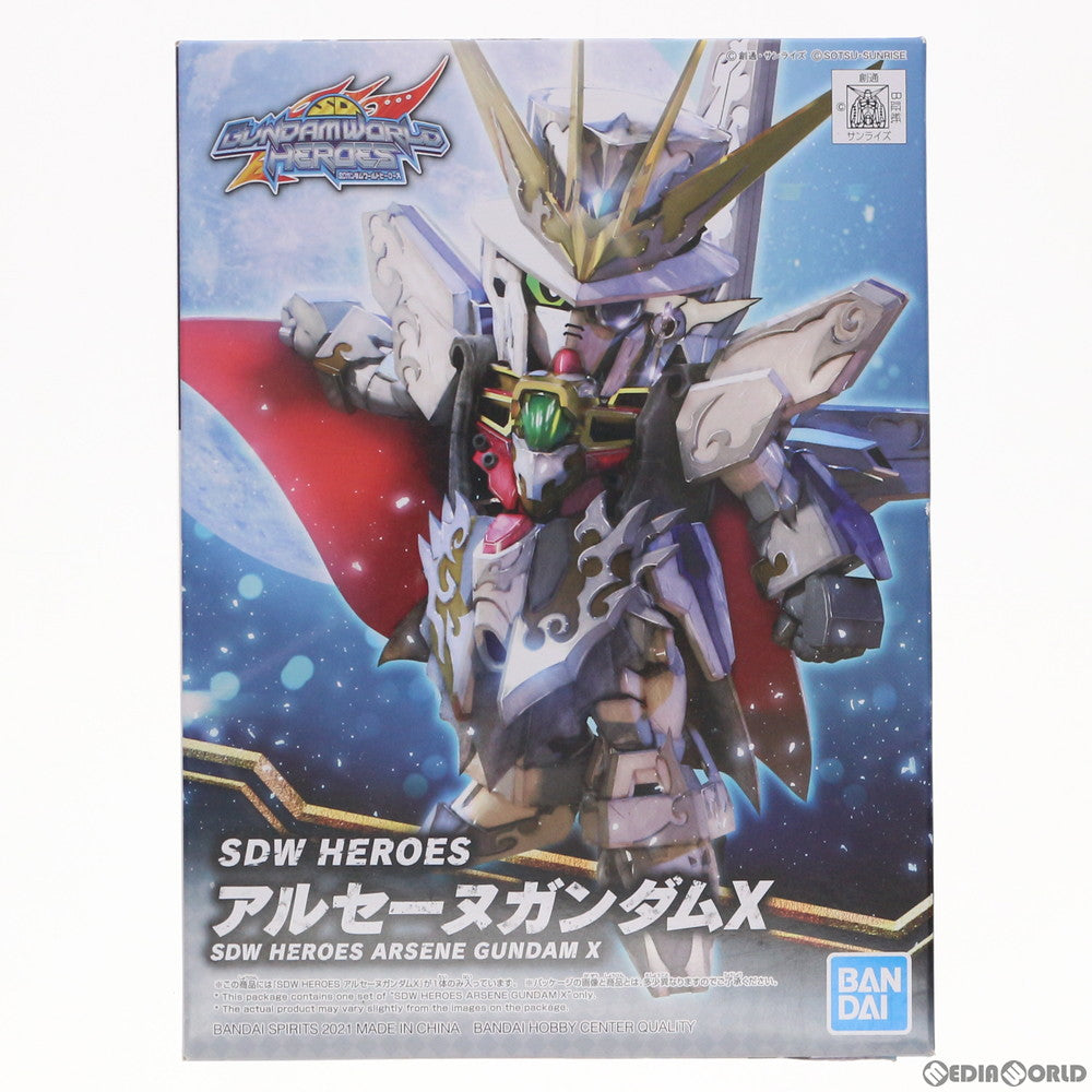 【中古即納】[PTM] アルセーヌガンダムX SDガンダムワールド ヒーローズ プラモデル(2568793) バンダイスピリッツ(20211016)