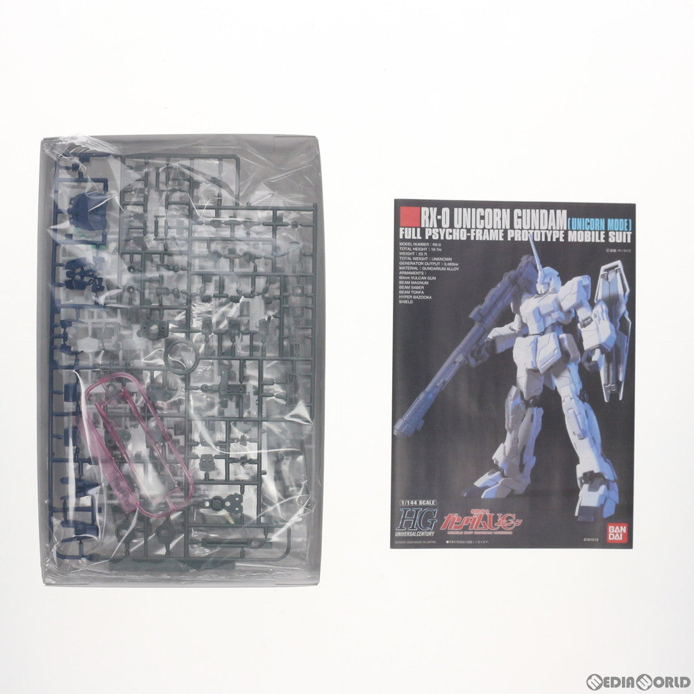 【中古即納】[PTM] HGUC 1/144 RX-0 ユニコーンガンダム ユニコーンモード 機動戦士ガンダムUC(ユニコーン) プラモデル(2079325) バンダイスピリッツ(20220909)