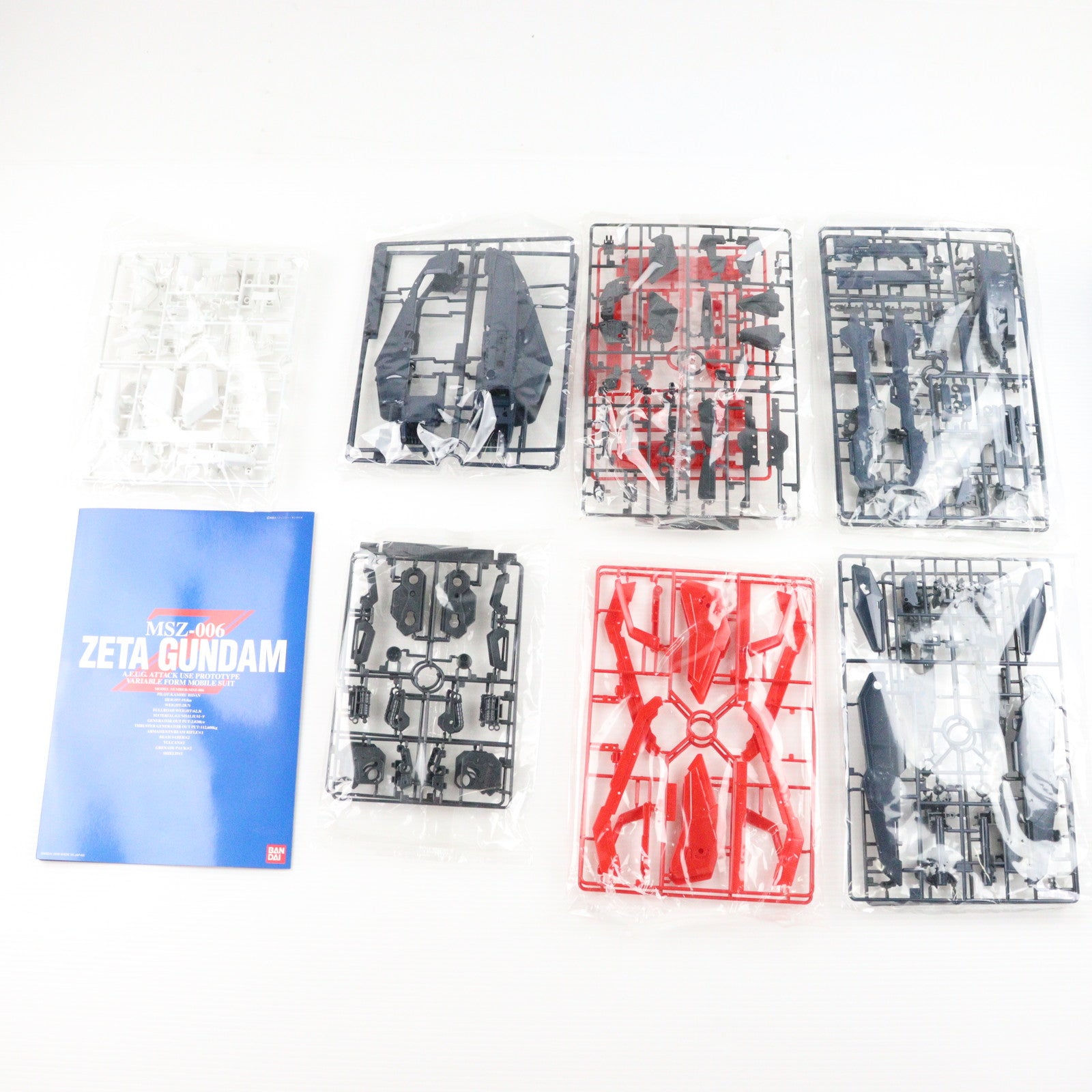 【中古即納】[PTM] PG 1/60 MSZ-006 Zガンダム 機動戦士Zガンダム プラモデル(0075680) バンダイ(20000303)