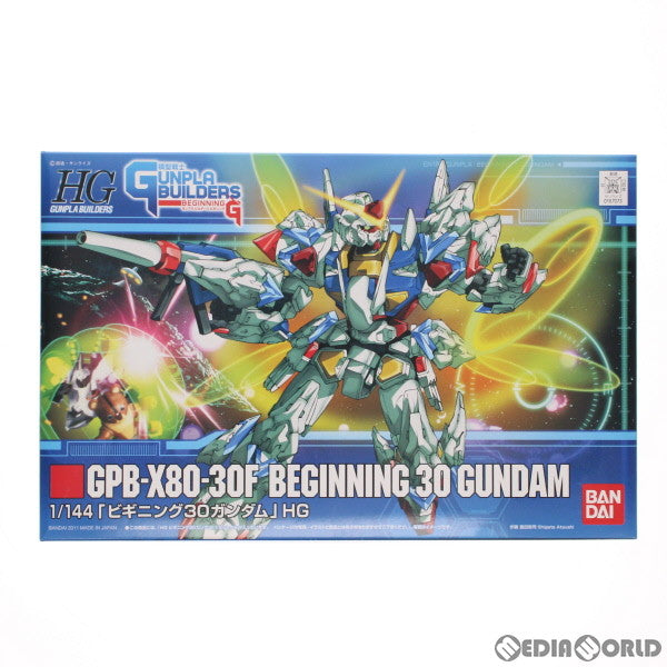 【中古即納】[PTM] HG 1/144 ビギニング30ガンダム 模型戦士ガンプラビルダーズビギニングG プラモデル バンダイ(20171028)