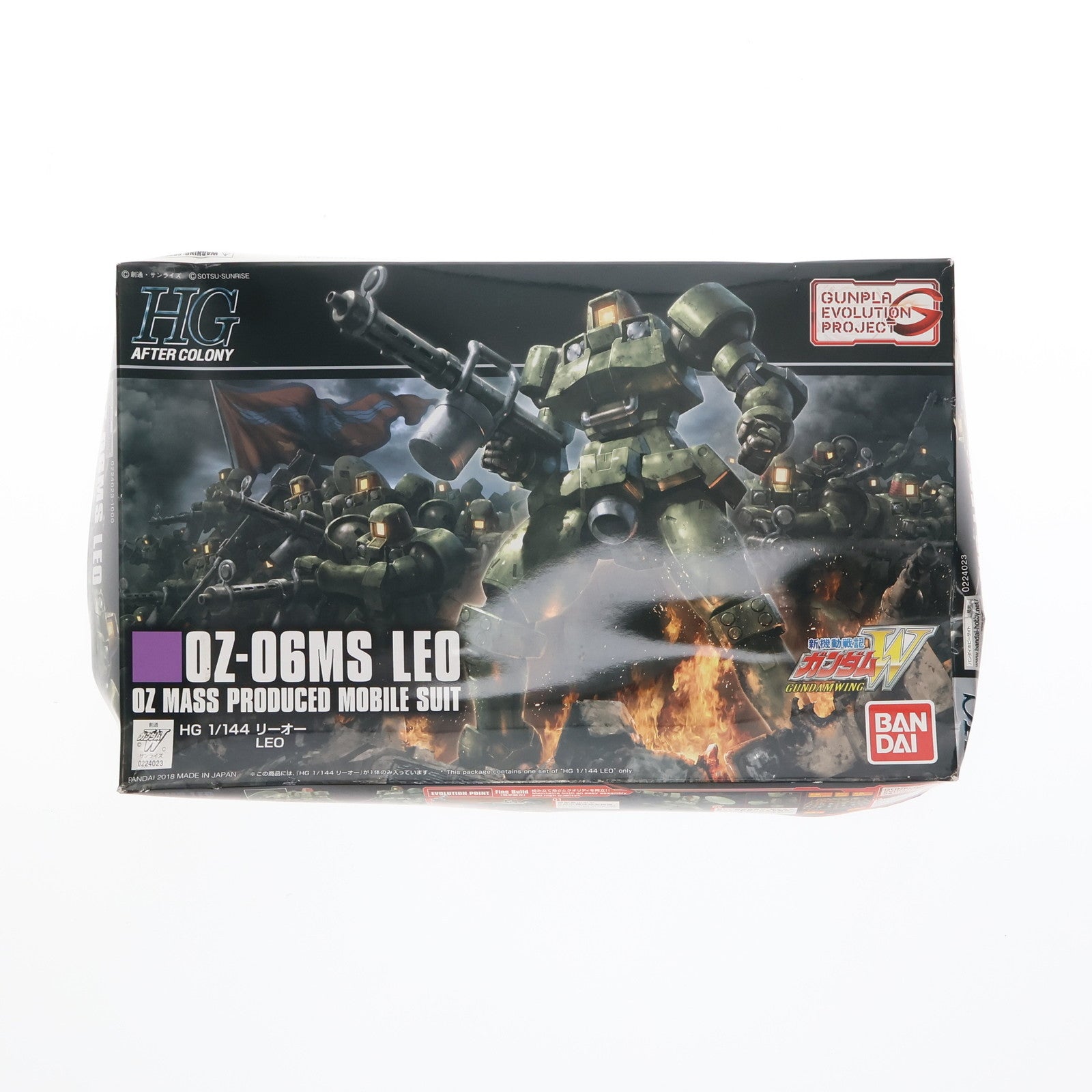 【中古即納】[PTM] HGAC 1/144 GUNPLA EVOLUTION PROJECT OZ-06MS リーオー 新機動戦記ガンダムW(ウイング) プラモデル バンダイ(20181024)