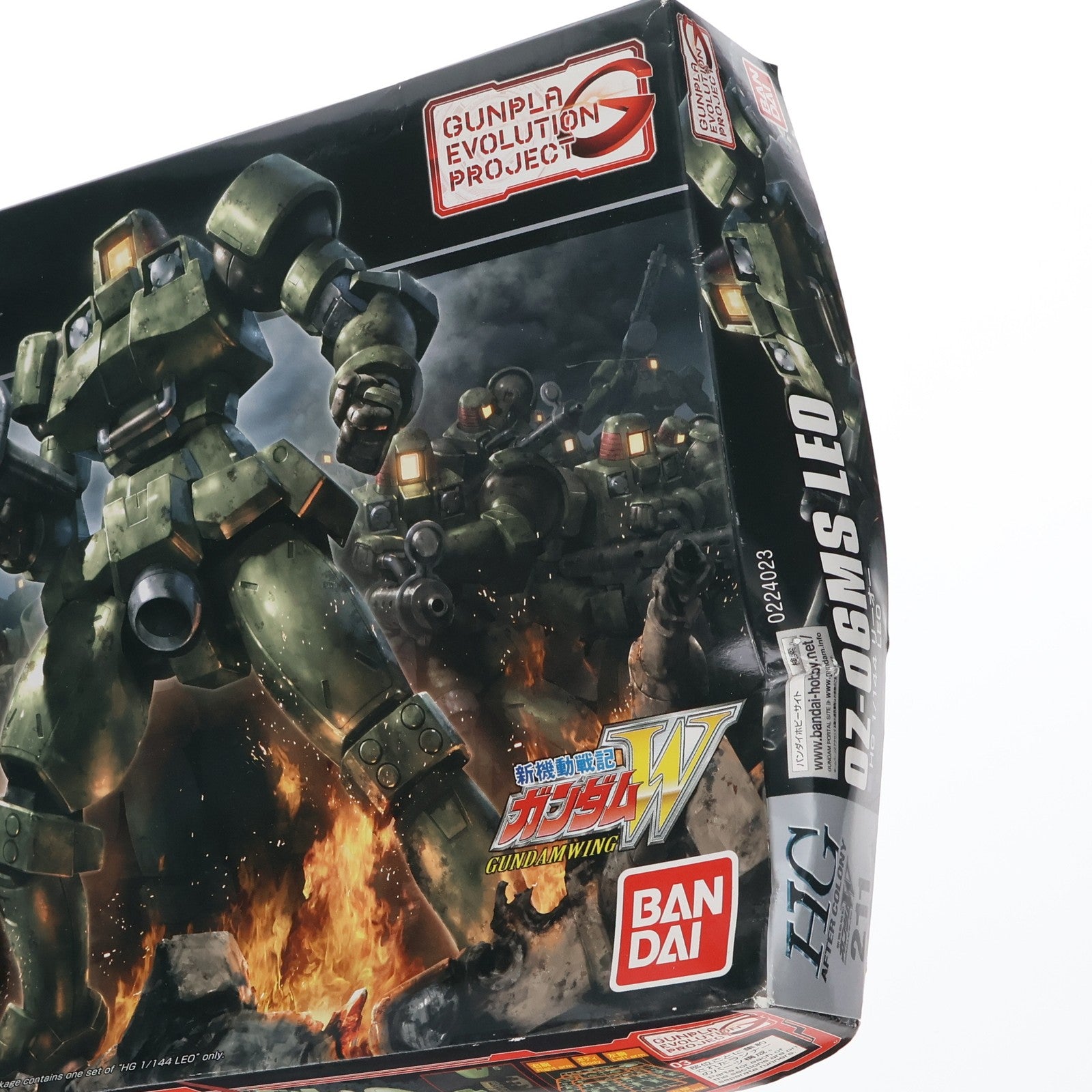 【中古即納】[PTM] HGAC 1/144 GUNPLA EVOLUTION PROJECT OZ-06MS リーオー 新機動戦記ガンダムW(ウイング) プラモデル バンダイ(20181024)