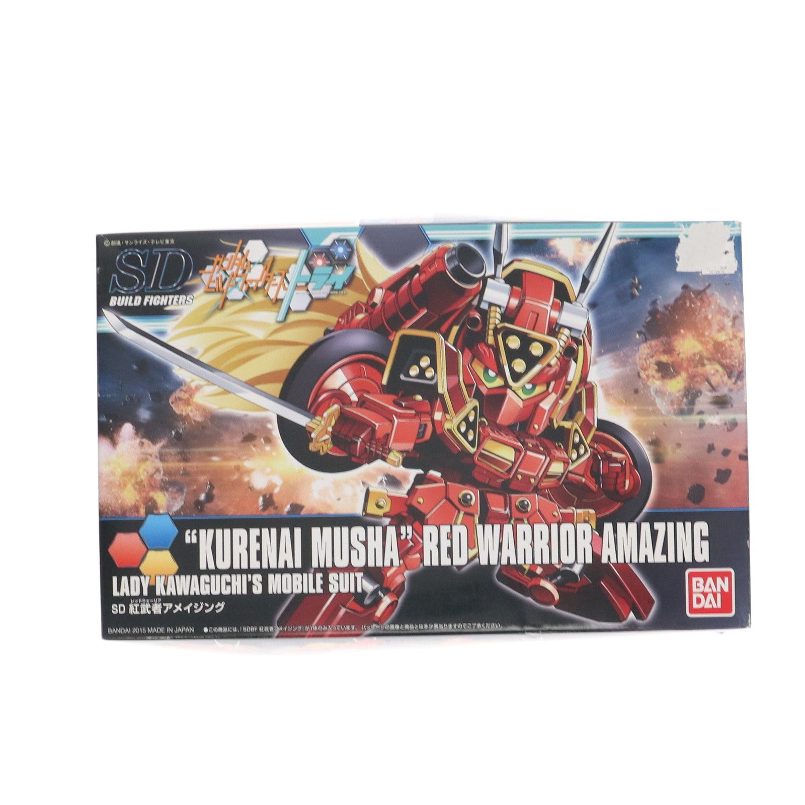 【中古即納】[PTM] SDBF 紅武者アメイジング ガンダムビルドファイターズトライ プラモデル バンダイ(20150807)