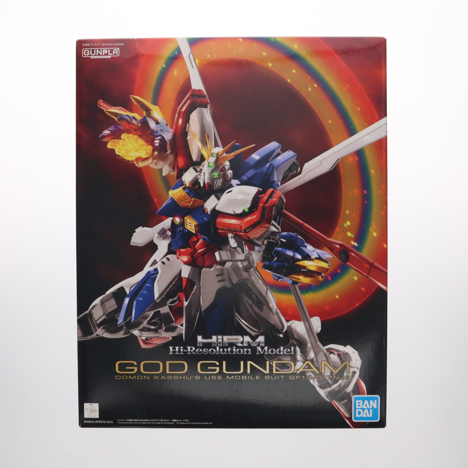 【中古即納】[PTM] ハイレゾリューションモデル 1/100 GF13-017NJII ゴッドガンダム 機動武闘伝Gガンダム プラモデル(5058206) バンダイスピリッツ(20191026)