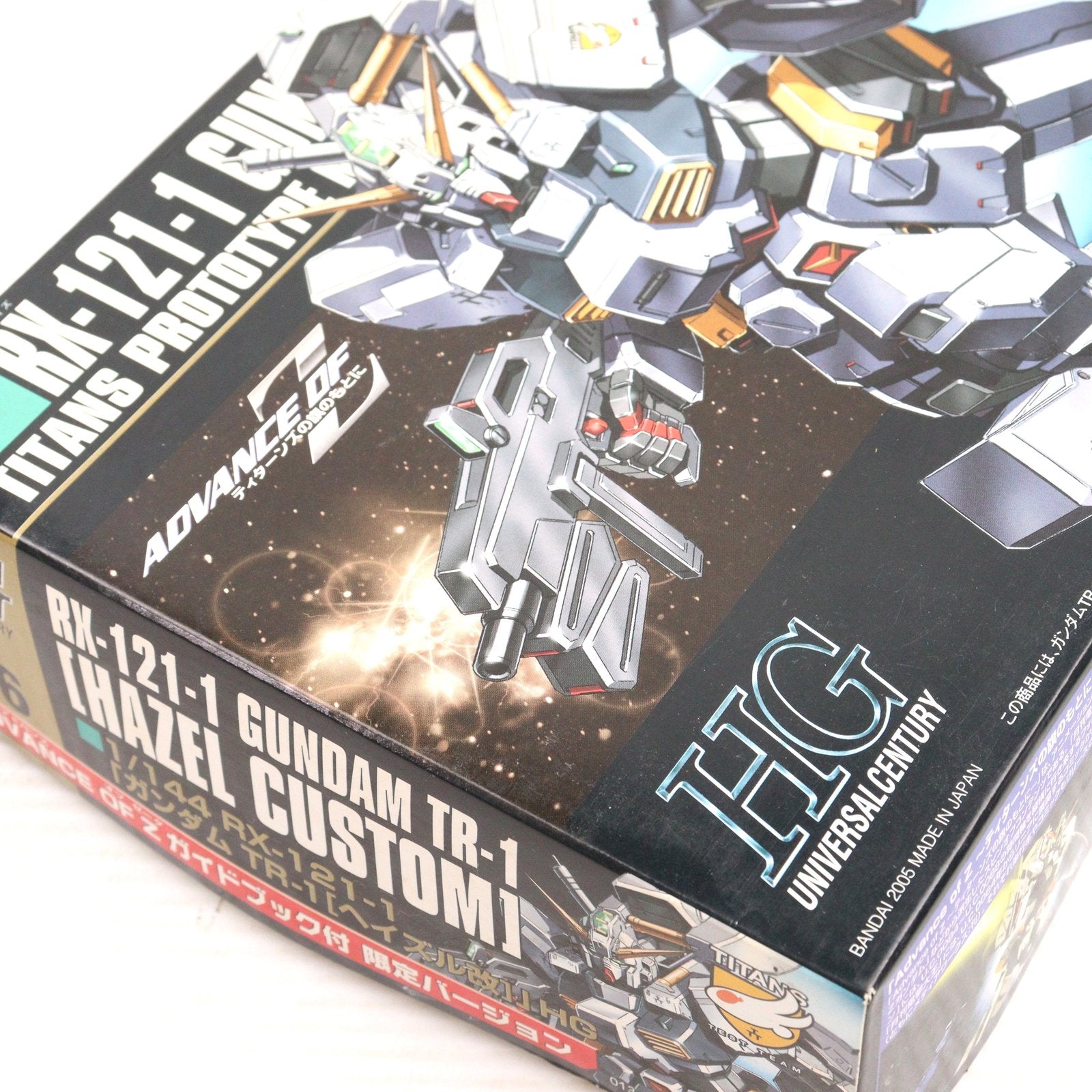 【中古即納】[PTM] ガイドブック付属 HGUC 1/144 RX-121-1 ガンダムTR-1(ヘイズル改) ADVANCE OF Z(アドバンスオブゼータ) ティターンズの旗のもとに プラモデル(0134107) バンダイ(20050930)