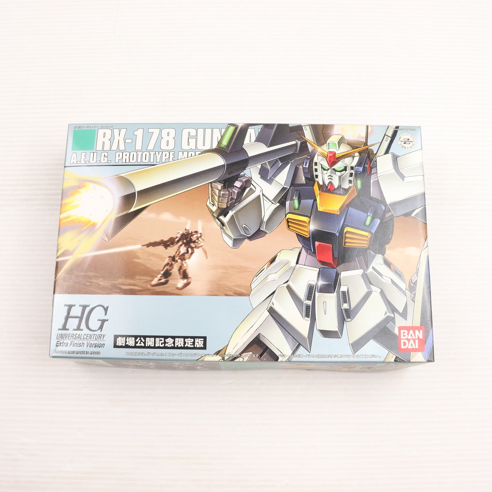 【中古即納】[PTM] HGUC 1/144 RX-178 ガンダム Mk-II(エゥーゴ) エクストラフィニッシュ 劇場公開記念限定版 機動戦士Zガンダム プラモデル(0134145) バンダイ(20050531)