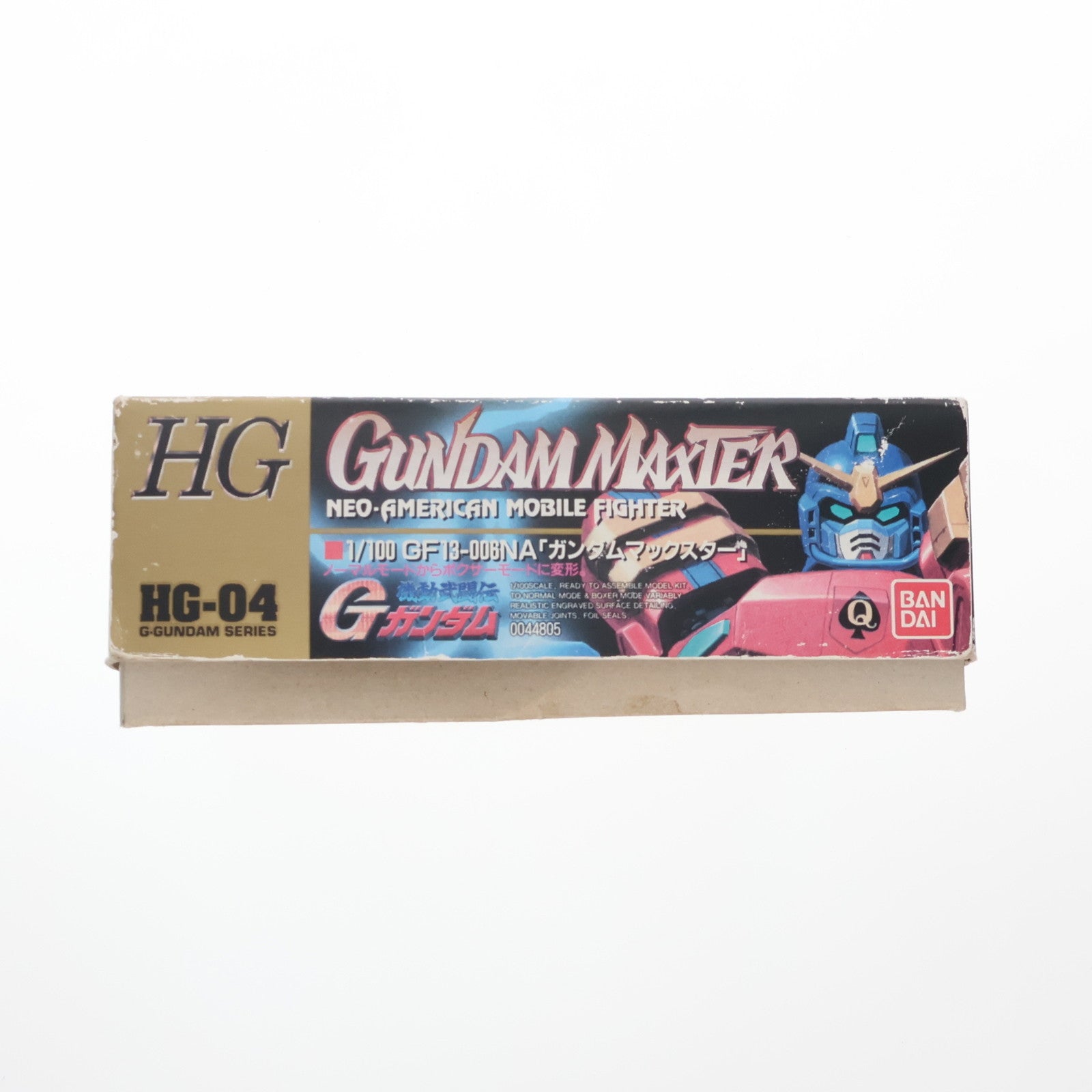 【中古即納】[PTM] HG 1/100 GF13-006NA ガンダムマックスター G-GUNDAM SERIES 04 機動武闘伝Gガンダム プラモデル(0044805) バンダイ(19940801)