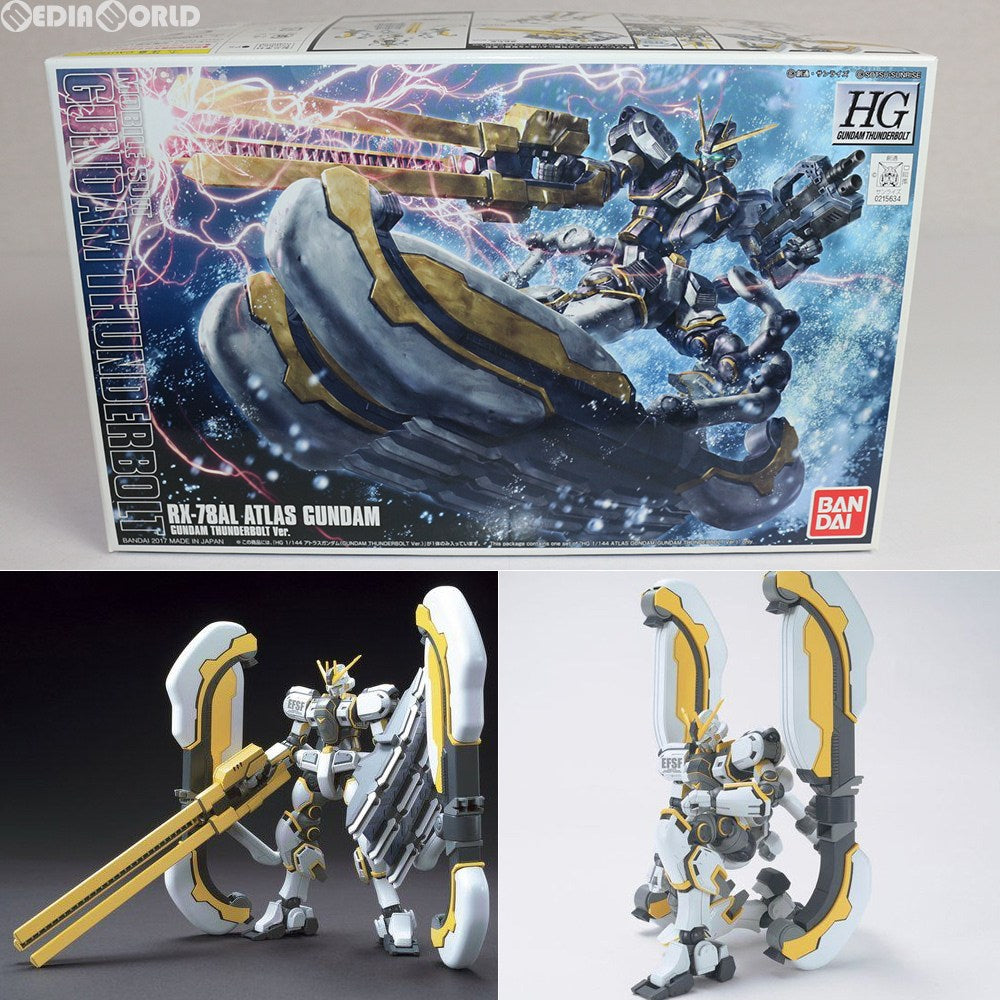 【中古即納】[PTM] HG 1/144 RX-78AL アトラスガンダム(GUNDAM THUNDERBOLT Ver.) 機動戦士ガンダム サンダーボルト プラモデル(0215634) バンダイ(20200428)