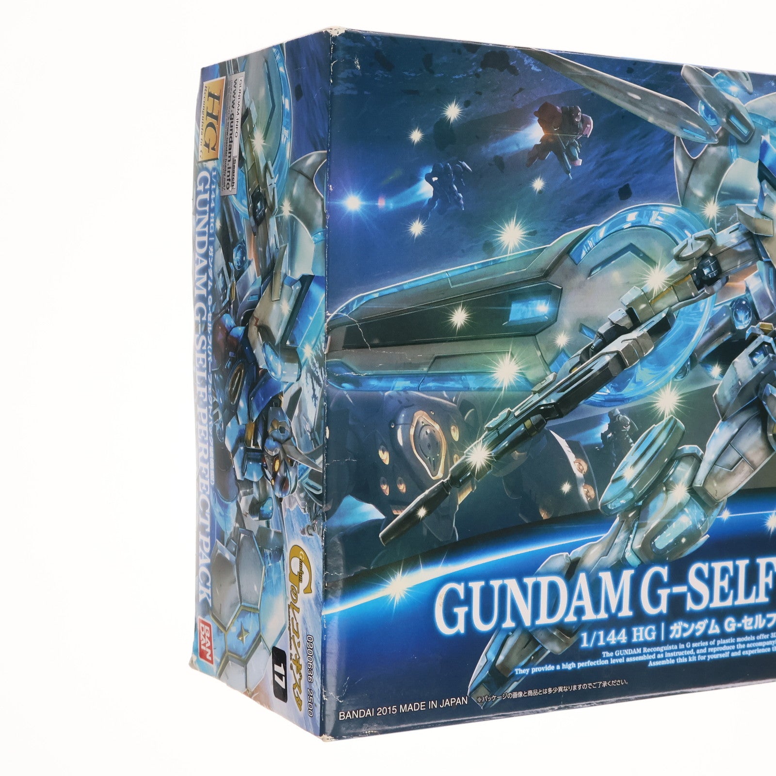 【中古即納】[PTM] HG 1/144 ガンダム G-セルフ(パーフェクトパック装備型) ガンダム Gのレコンギスタ プラモデル(0200636) バンダイ(20180427)