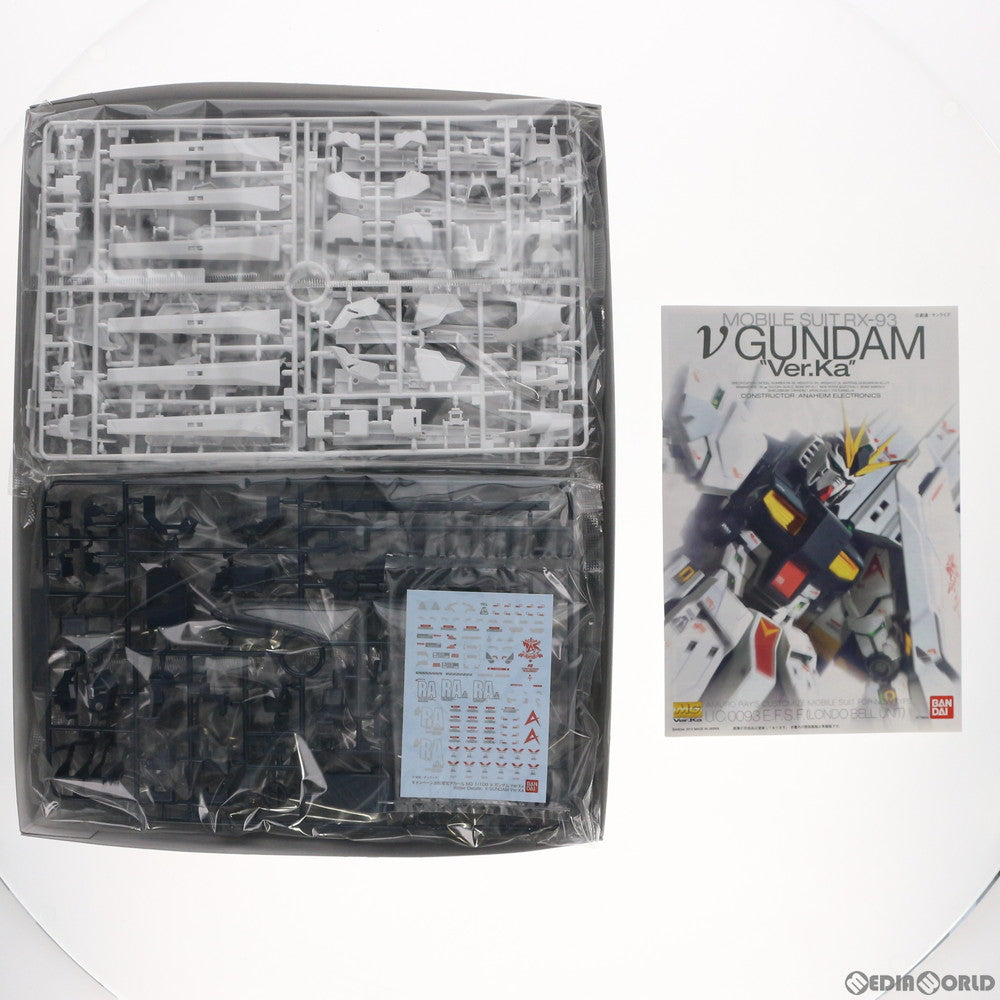 【中古即納】[PTM] MG 1/100 RX-93 νガンダム Ver.Ka プレミアムデカール同梱版 機動戦士ガンダム 逆襲のシャア プラモデル(0222240) バンダイ(20170930)