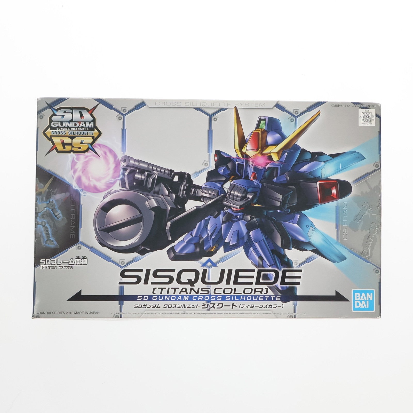 【中古即納】[PTM] SDガンダム クロスシルエット LRX-077 シスクード(ティターンズカラー) SDガンダム GGENERATION(ジージェネレーション) プラモデル バンダイスピリッツ(20190427)