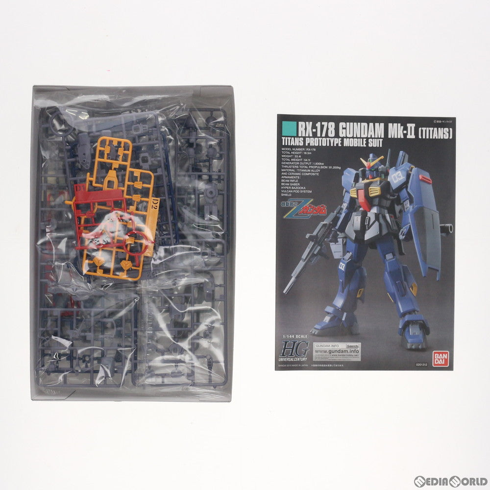 【中古即納】[PTM] HGUC REVIVE 1/144 RX-178 ガンダムMk-II(ティターンズ仕様) 機動戦士Zガンダム プラモデル バンダイ(20170520)