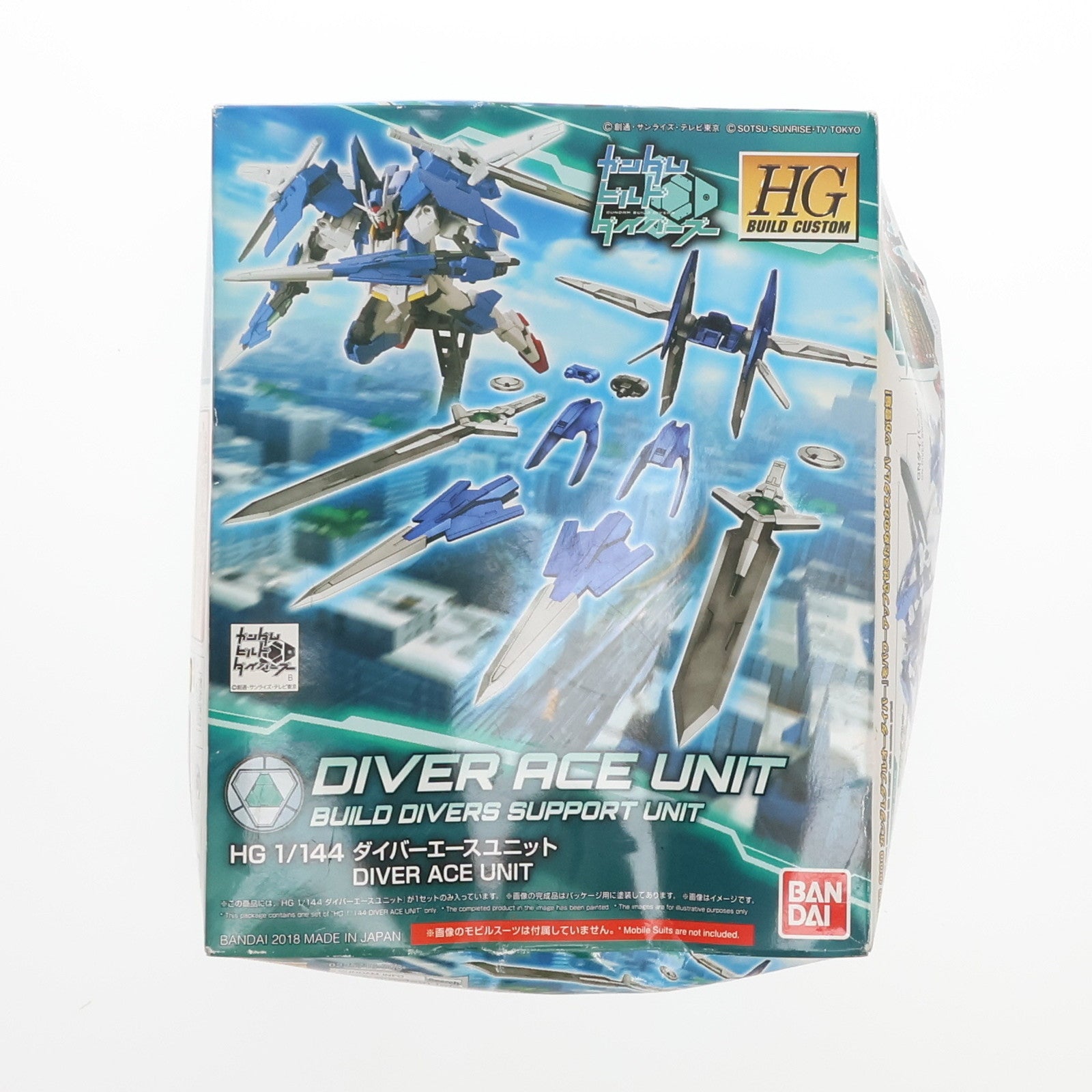 【中古即納】[PTM] HGBC 1/144 ダイバーエースユニット ガンダムビルドダイバーズ プラモデル バンダイ(20180629)