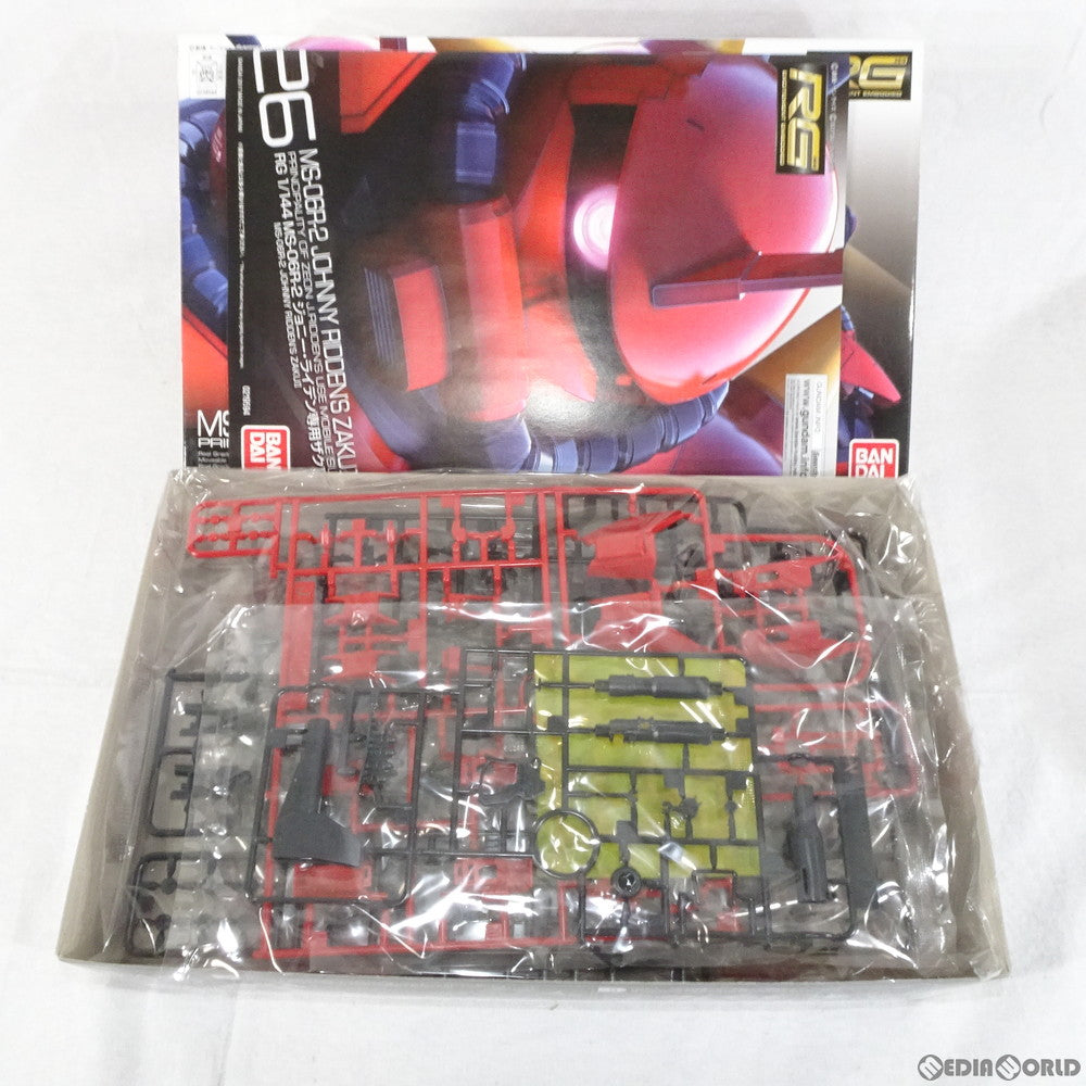 【中古即納】[PTM] RG 1/144 MS-06R-2 ジョニー・ライデン専用ザクII 機動戦士ガンダムMSV プラモデル(0219594) バンダイ(20171118)