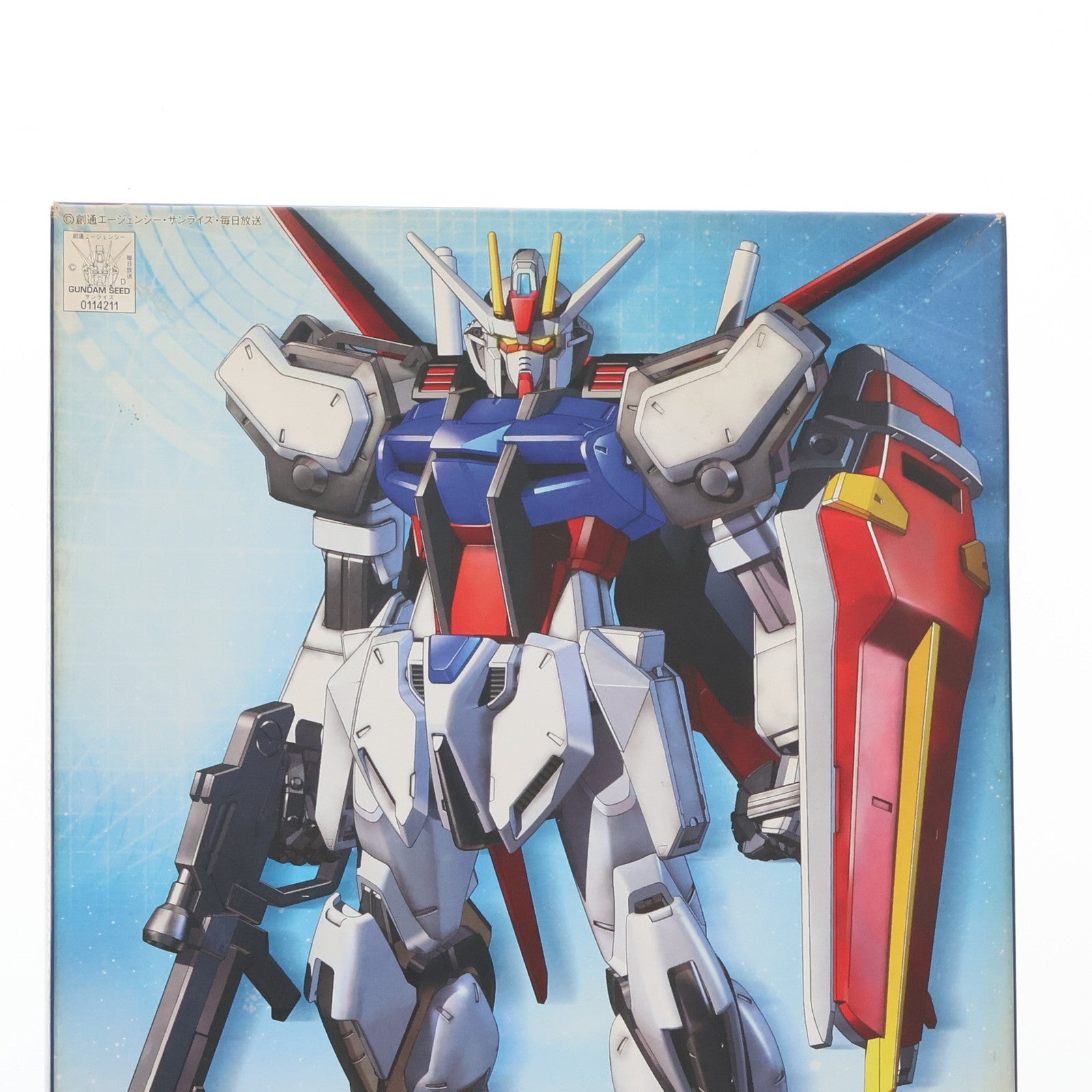 【中古即納】[PTM] 1/100 GAT-X105 エールストライクガンダム 機動戦士ガンダムSEED(シード) プラモデル(0114211) バンダイ(20021210)