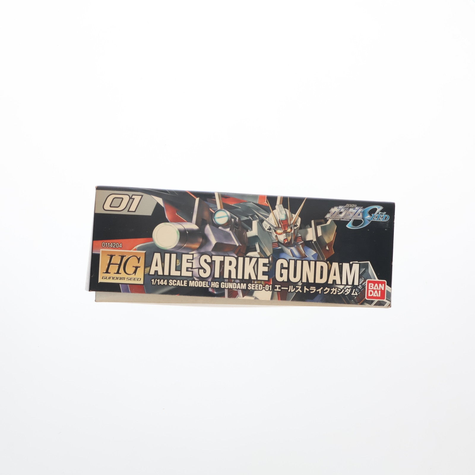 【中古即納】[PTM] HG 1/144 GAT-X105 エールストライクガンダム 機動戦士ガンダムSEED(シード) プラモデル(0114204) バンダイ(20021120)