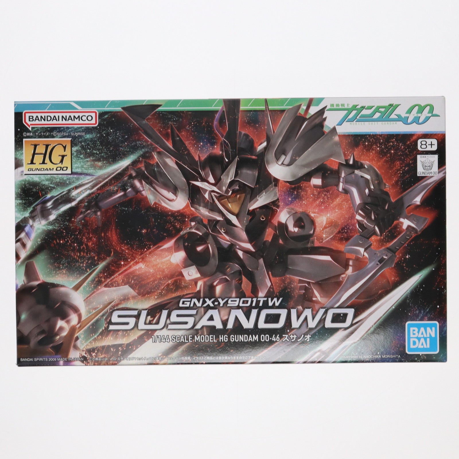 【中古即納】[PTM] (再販) HG 1/144 GNX-Y901TW スサノオ 機動戦士ガンダム00(ダブルオー) プラモデル(5060650) バンダイスピリッツ(20241130)