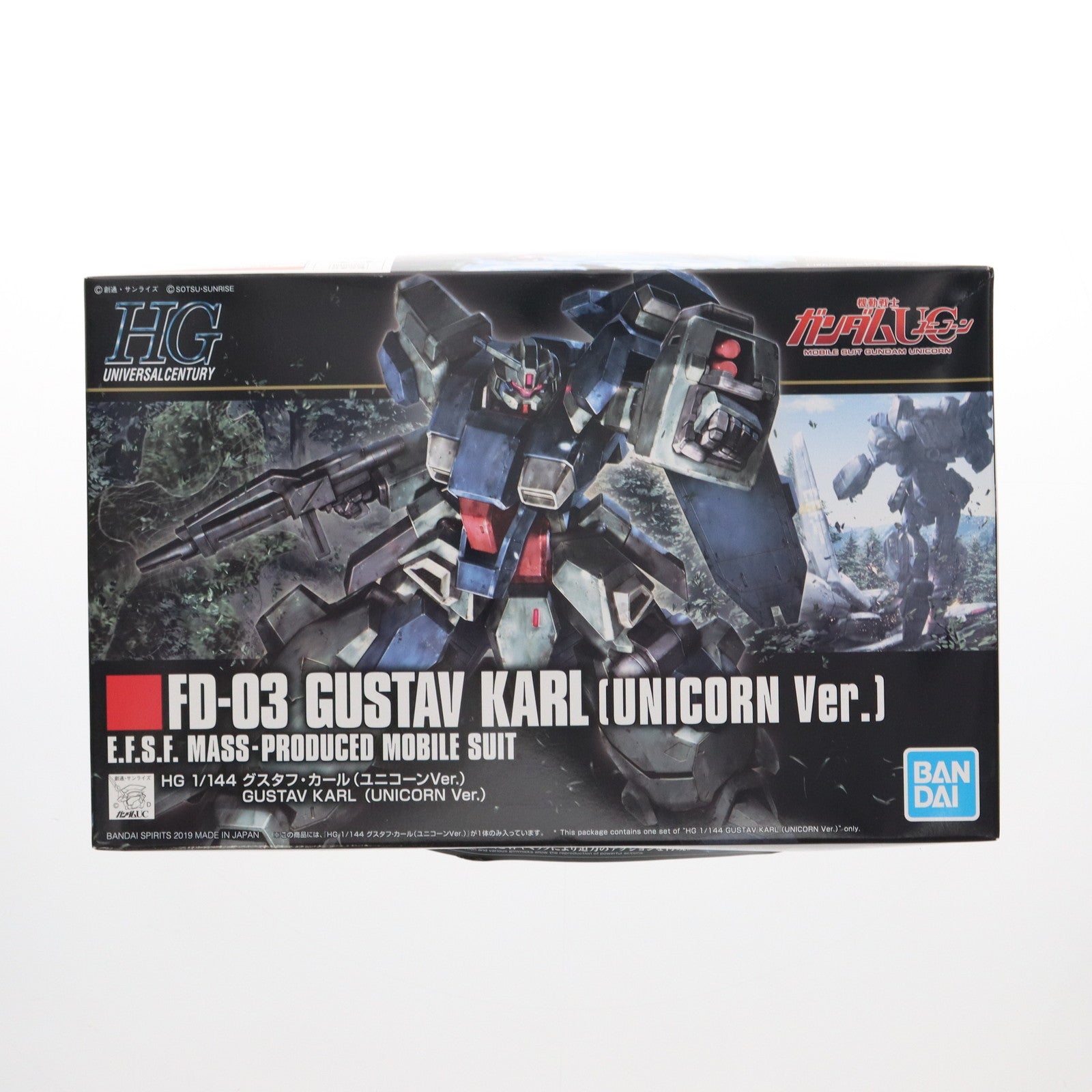 【中古即納】[PTM] (再販) HGUC 1/144 FD-03 グスタフ・カール(ユニコーンVer.) 機動戦士ガンダムUC(ユニコーン) プラモデル(5056751) バンダイスピリッツ(20240822)