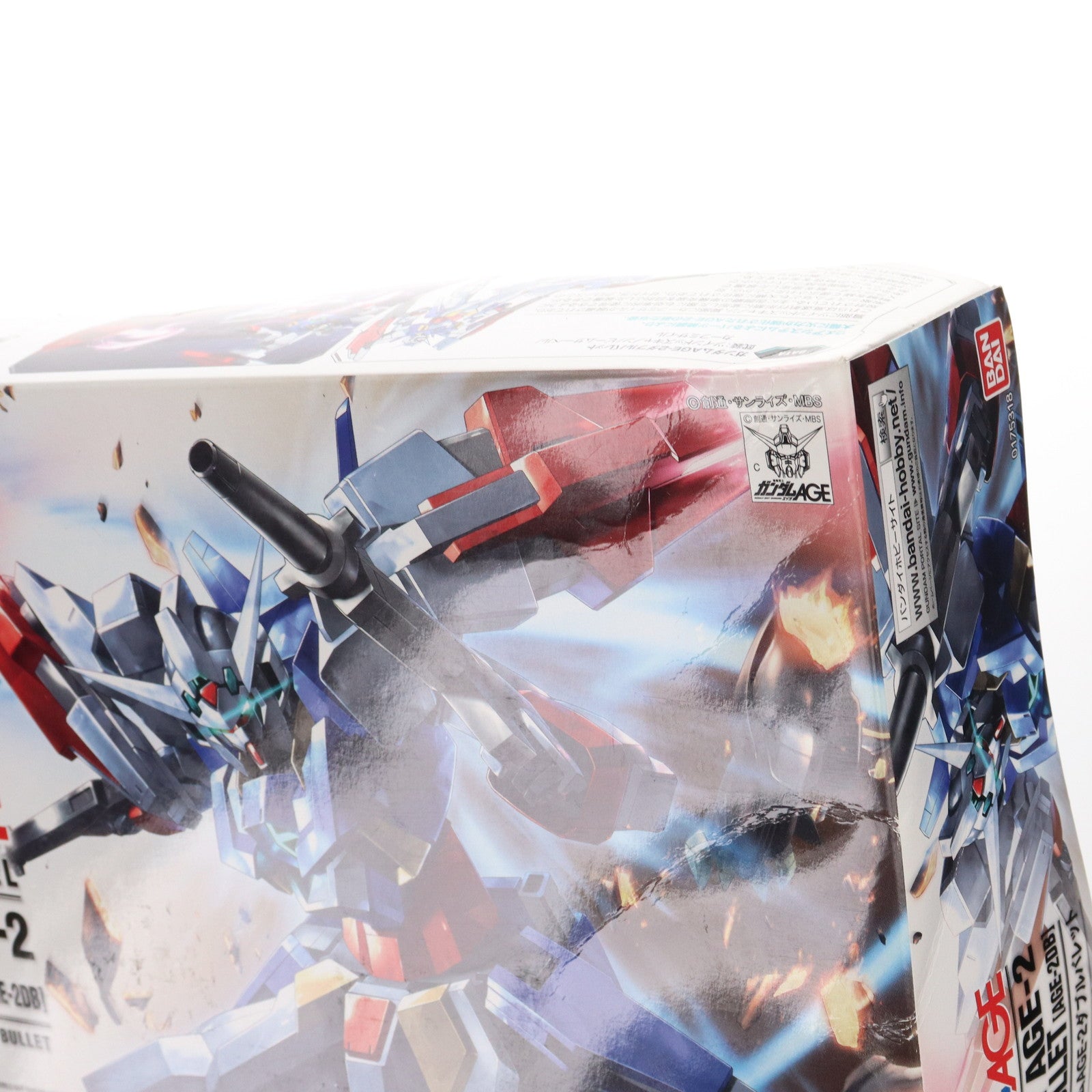 【中古即納】[PTM] HG 1/144 ガンダムAGE-2 ダブルバレット 機動戦士ガンダムAGE(エイジ) プラモデル(0175318) バンダイ(20200430)