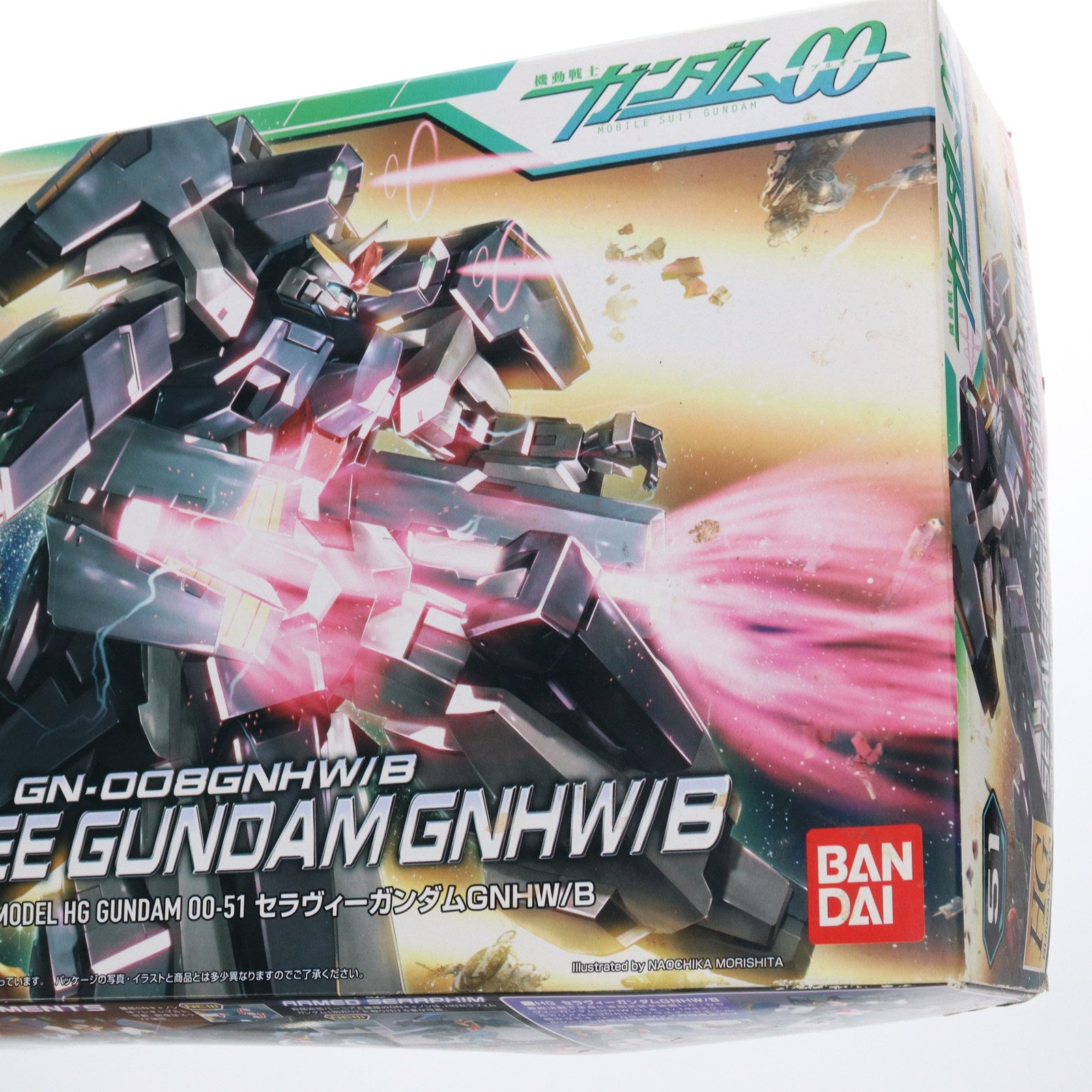 【中古即納】[PTM] HG 1/144 GN-008GNHW/B セラヴィーガンダム GNHW/B 機動戦士ガンダム00(ダブルオー) プラモデル(0159946) バンダイ(20190131)