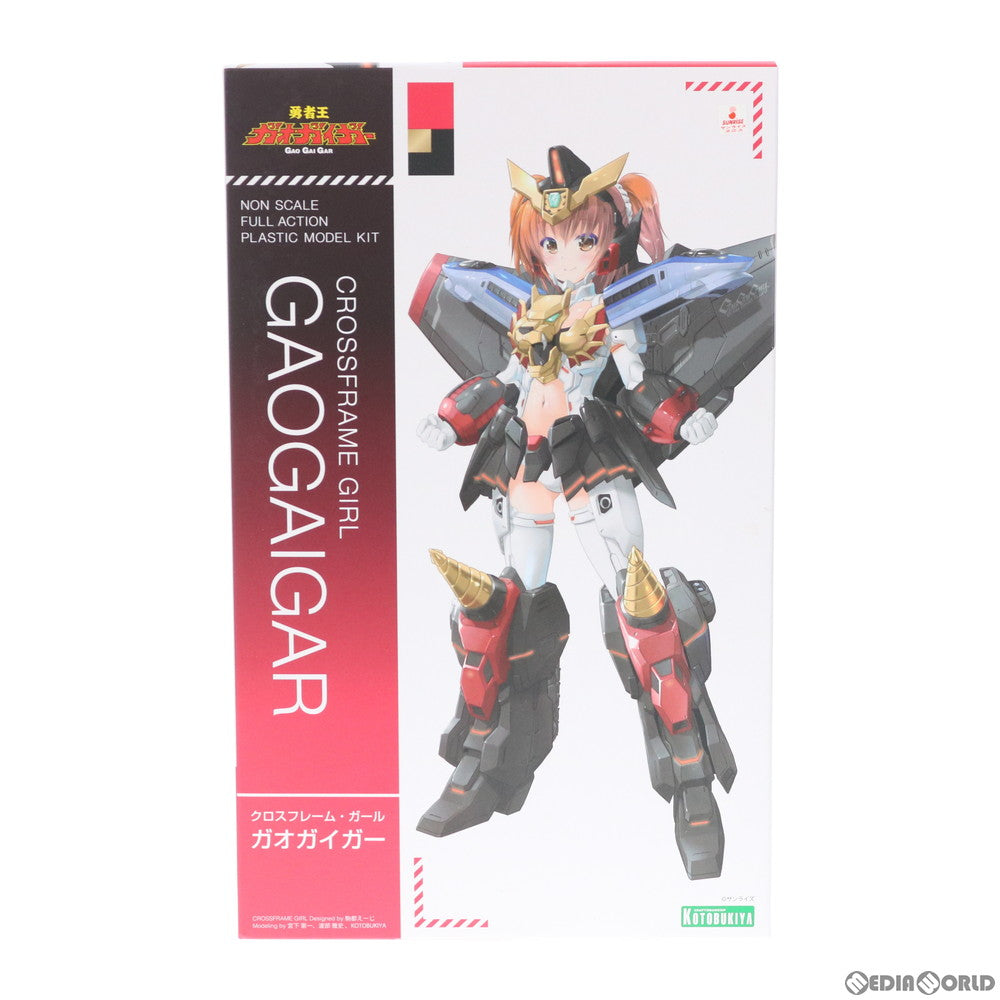 【中古即納】[PTM] クロスフレーム・ガール ガオガイガー フレームアームズ・ガール×勇者王ガオガイガー プラモデル(CG001) コトブキヤ(20190625)