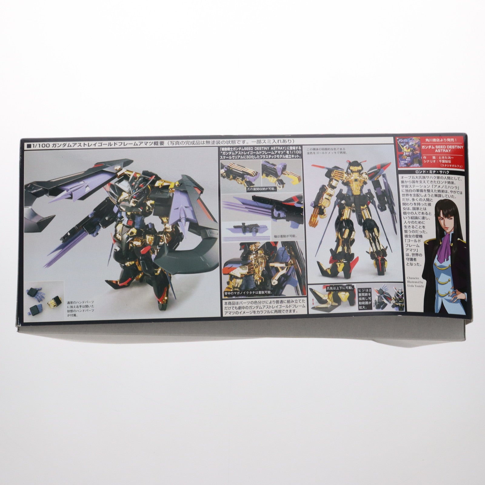 【中古即納】[PTM] 1/100 MBF-P01Re ガンダムアストレイ ゴールドフレーム 天(アマツ) 機動戦士ガンダムSEED DESTINY ASTRAY(シード デスティニー アストレイ) プラモデル(0145071) バンダイ(20190129)