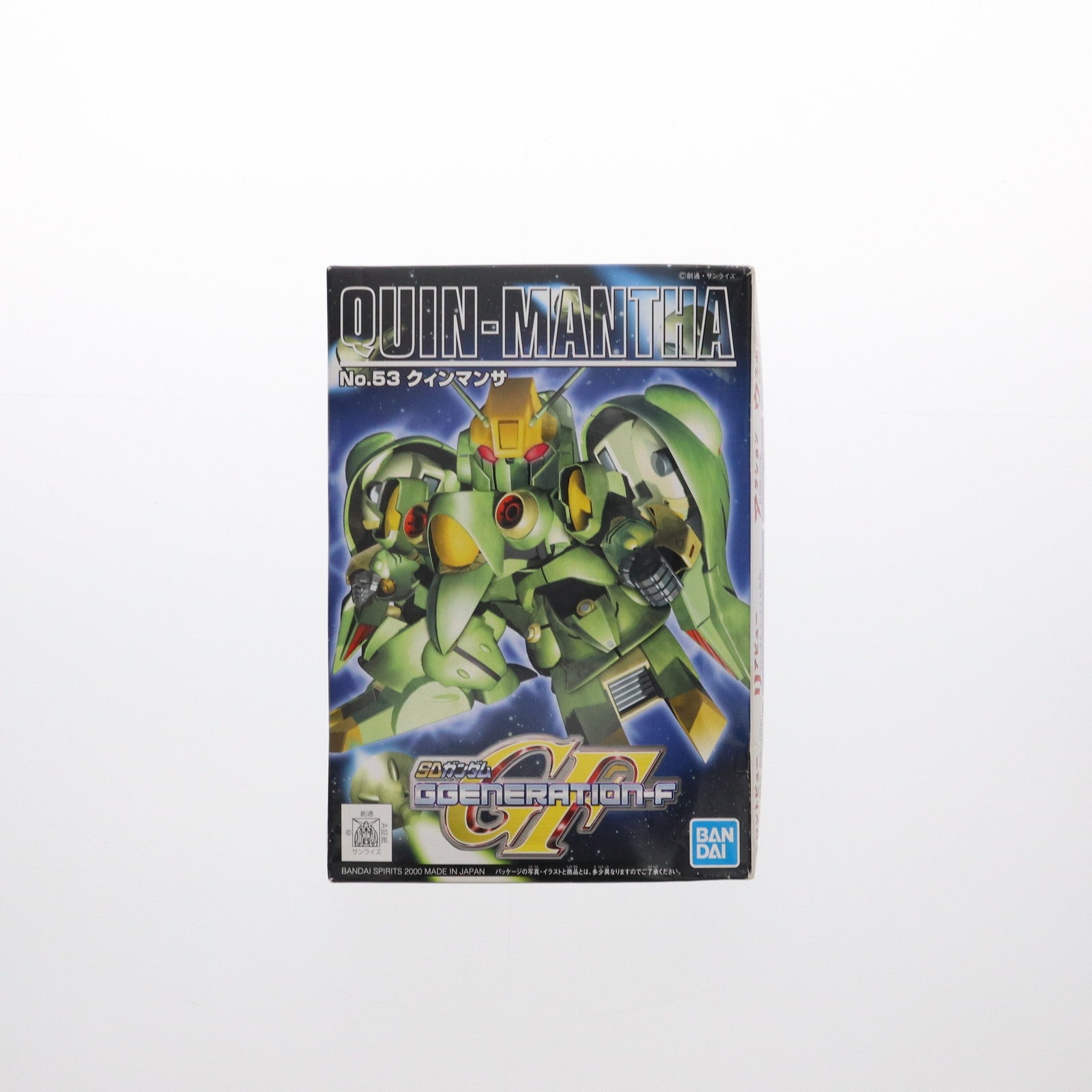 【中古即納】[PTM] クィンマンサ SDガンダム GGENERATION-F(ジージェネレーションF) シリーズ No.53 プラモデル(5060813) バンダイスピリッツ(20200731)