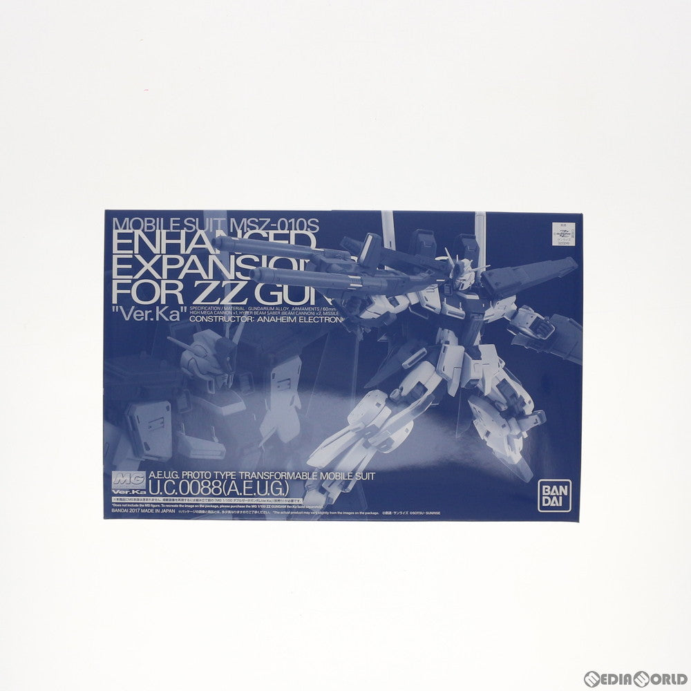 【中古即納】[PTM] プレミアムバンダイ限定 MG 1/100 MSZ-010 ダブルゼータガンダム Ver.Ka用 強化型拡張パーツ 機動戦士ガンダムZZ(ダブルゼータ) プラモデル(0223249) バンダイ(20171231)