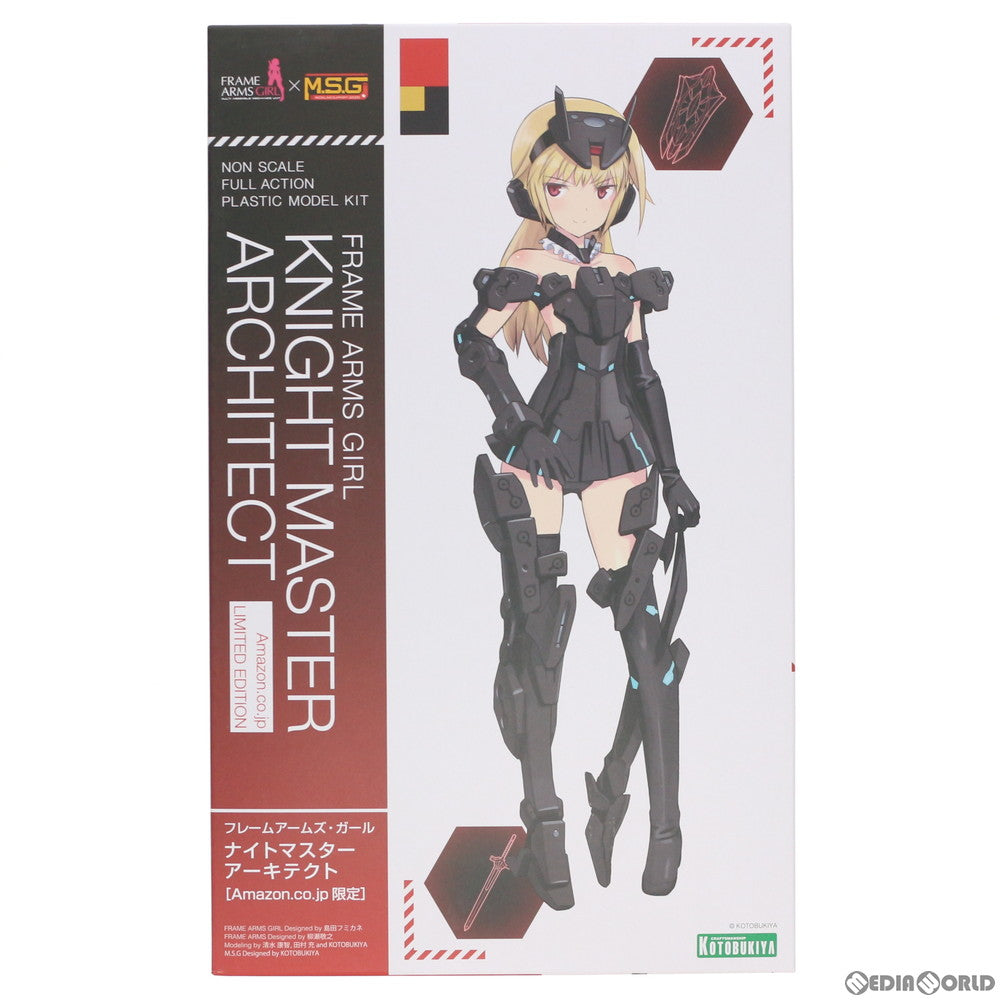 【中古即納】[PTM] Amazon.co.jp限定 フレームアームズ・ガール ナイトマスターアーキテクト プラモデル(FG103) コトブキヤ(20201231)