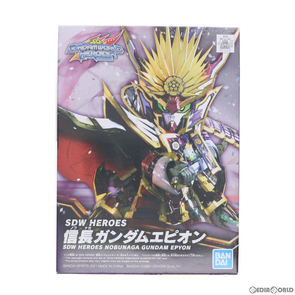 【中古即納】[PTM] SDW HEROES 信長ガンダムエピオン SDガンダムワールド ヒーローズ プラモデル(5061549) バンダイスピリッツ(20240424)