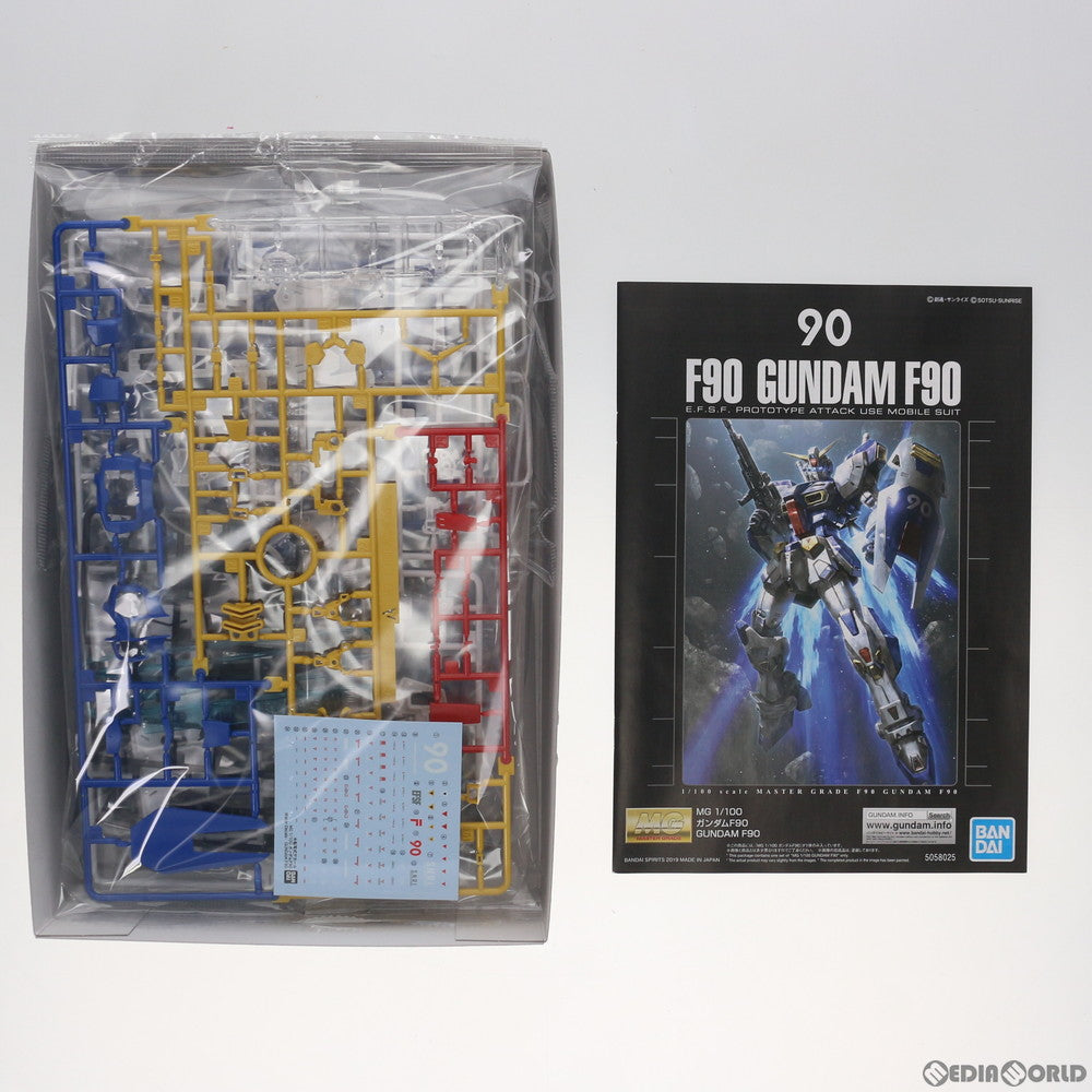 【中古即納】[PTM] プレミアムバンダイ限定 MG 1/100 F-90 ガンダムF90 機動戦士ガンダムF90 プラモデル(5058025) バンダイスピリッツ(20190831)