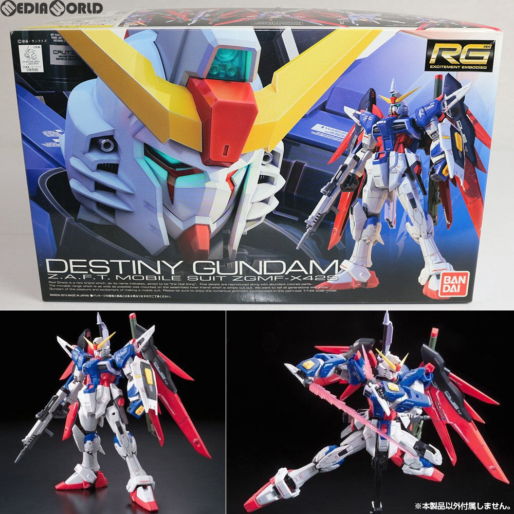 【中古即納】[PTM] RG 1/144 ZGMF-X42S デスティニーガンダム 機動戦士ガンダムSEED DESTINY(シード デスティニー) プラモデル(0181595) バンダイ(20130427)