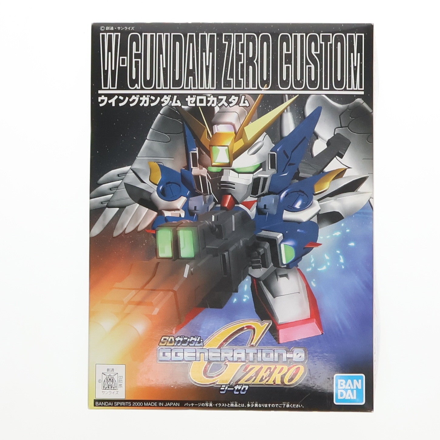 【中古即納】[PTM] SDガンダム BB戦士 No.203 XXXG-00W0 ウイングガンダムゼロカスタム SDガンダム G-GENERATION-0 プラモデル バンダイスピリッツ(20200317)