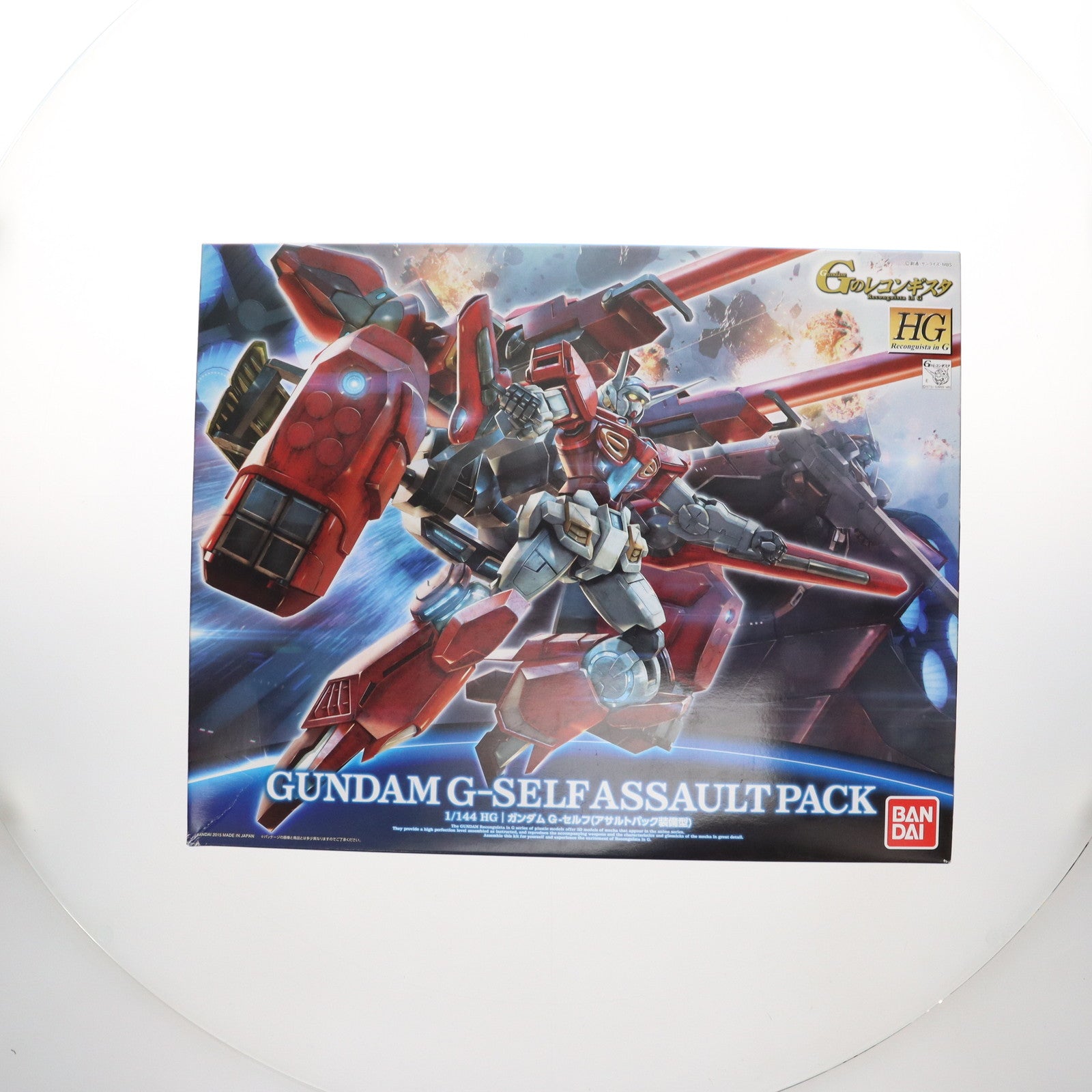 【中古即納】[PTM] HG 1/144 ガンダム G-セルフ(アサルトパック装備型) ガンダム Gのレコンギスタ プラモデル(0196421) バンダイ(20150417)