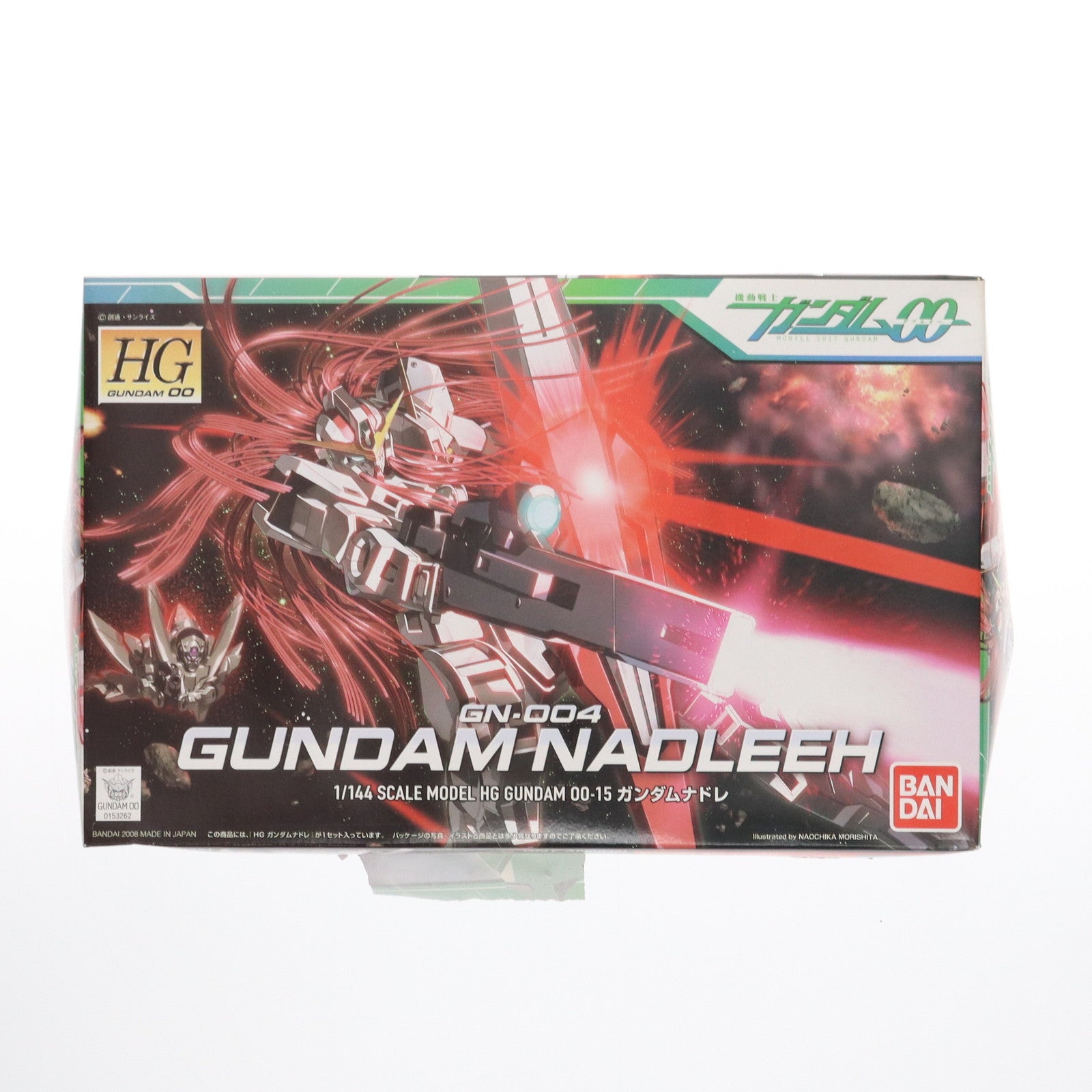 【中古即納】[PTM] HG 1/144 ガンダムナドレ 機動戦士ガンダム00(ダブルオー) プラモデル(0153262) バンダイ(20190531)